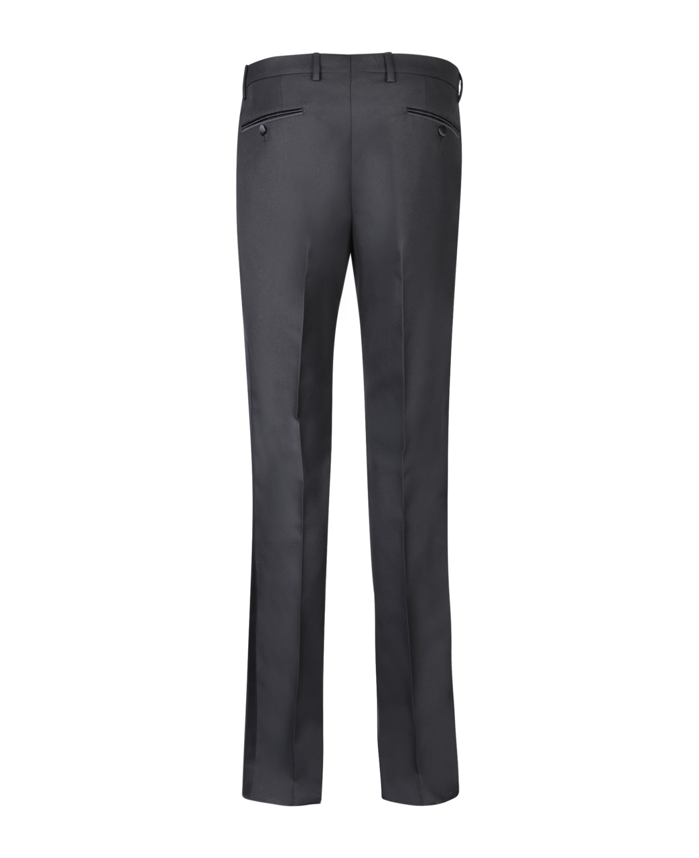 Dolce & Gabbana Mid-rise Tailored Pants - Black