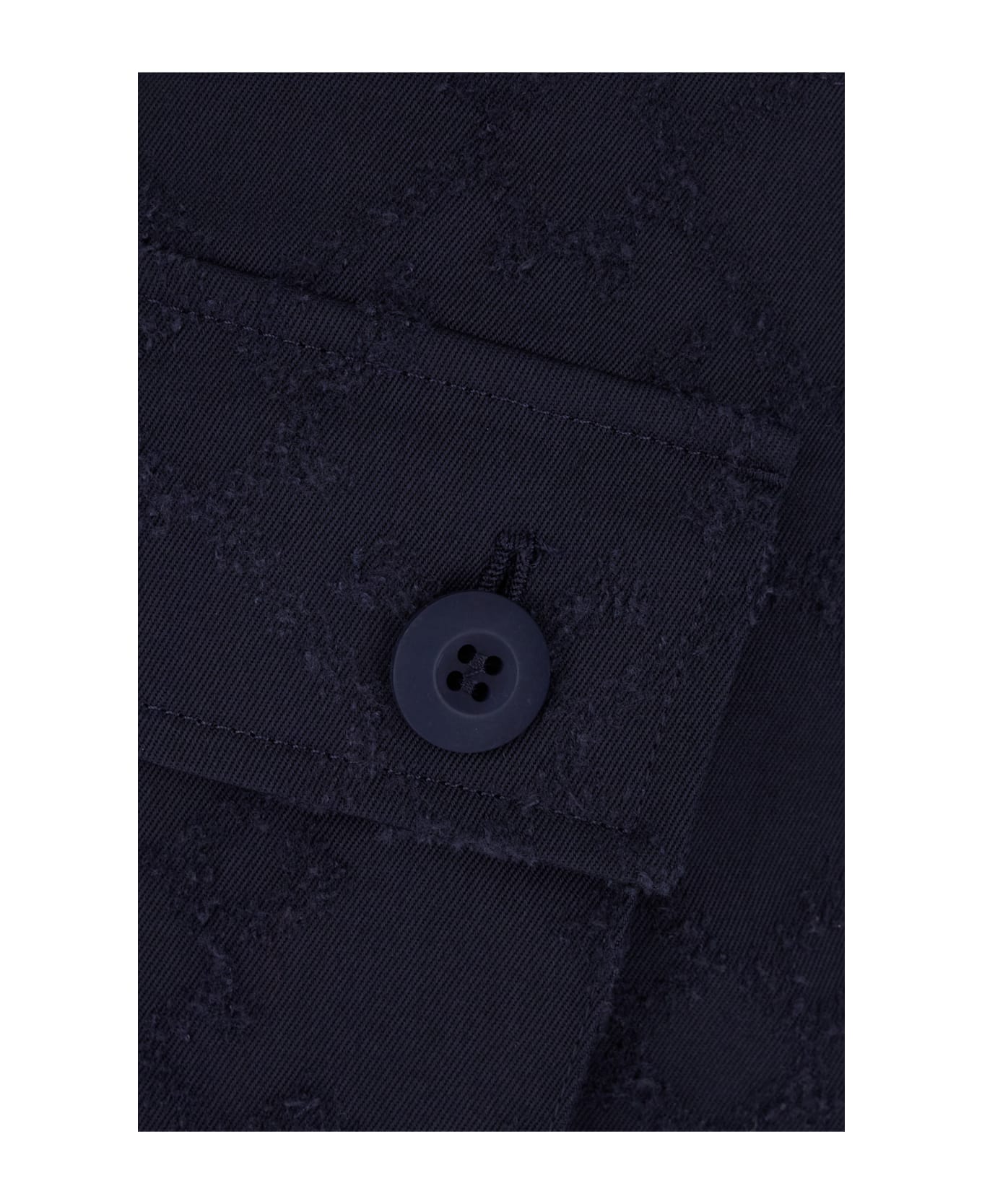 Navy Blue Cotton Pants
