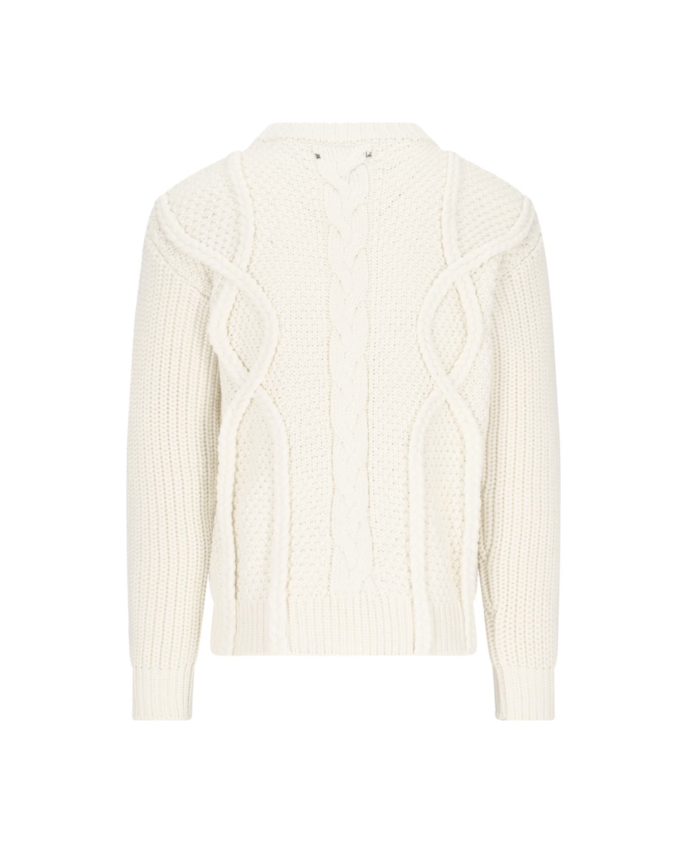 Golden Goose Crewneck Sweater - White