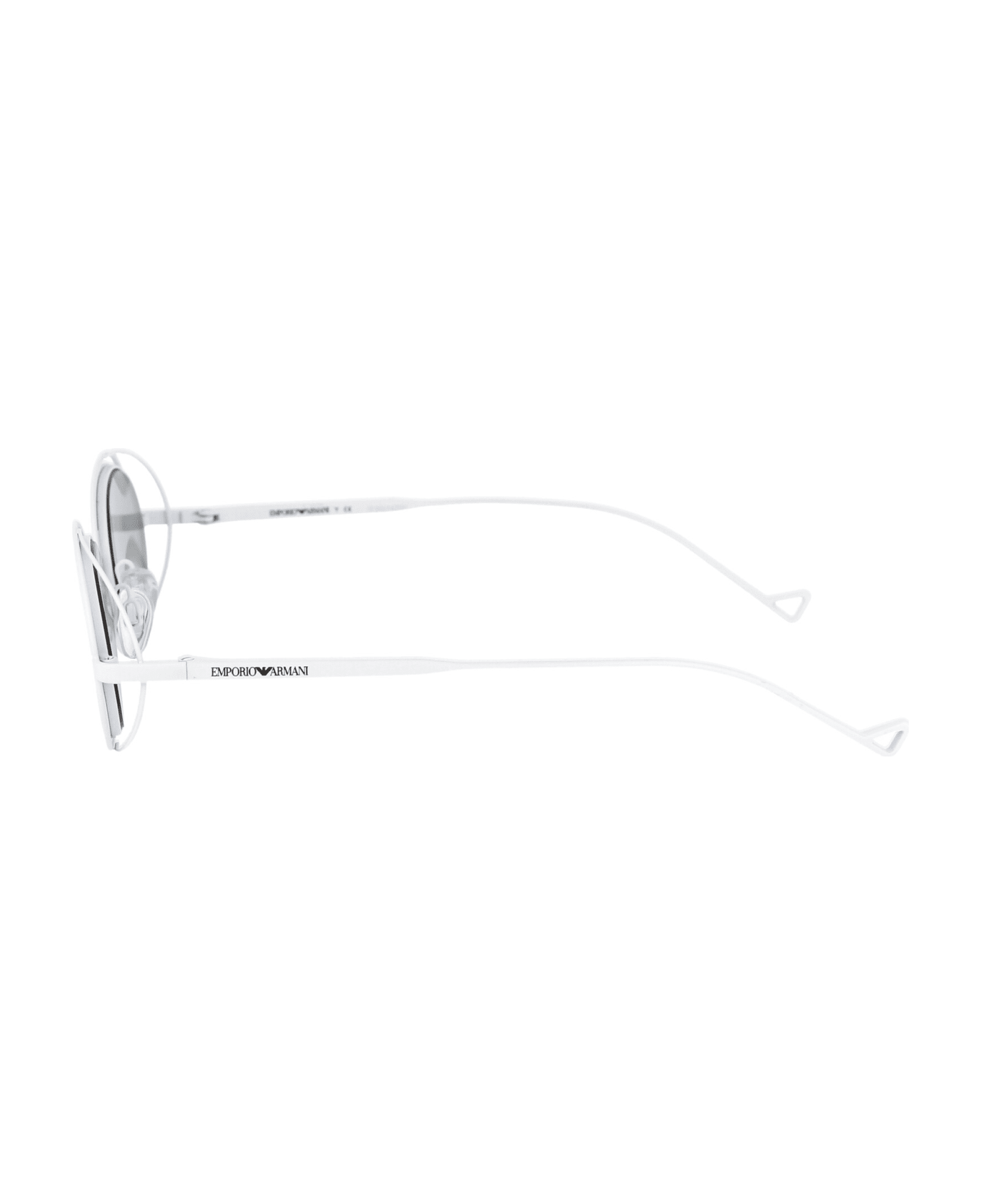 Emporio Armani 0ea2118 Sunglasses - 333387 MATTE WHITE サングラス