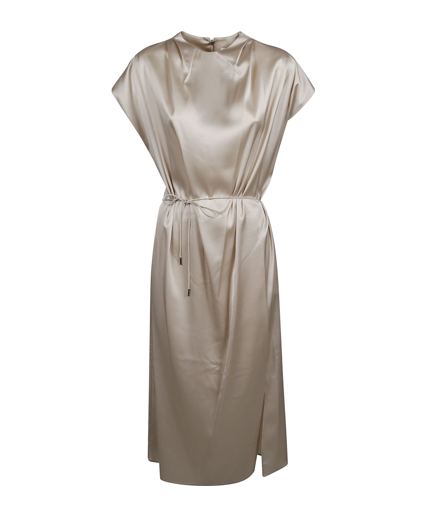 Calvin Klein Naia Draped Shift Dress - Pearl White ワンピース＆ドレス