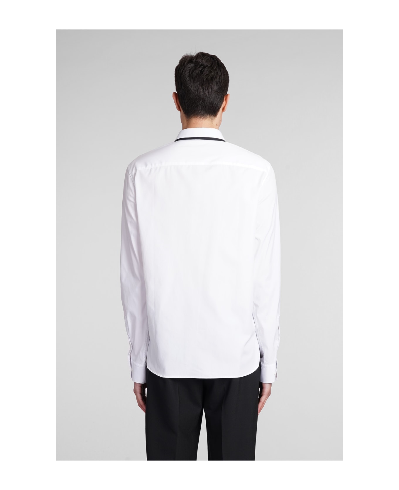 Neil Barrett Shirt In White Cotton - white