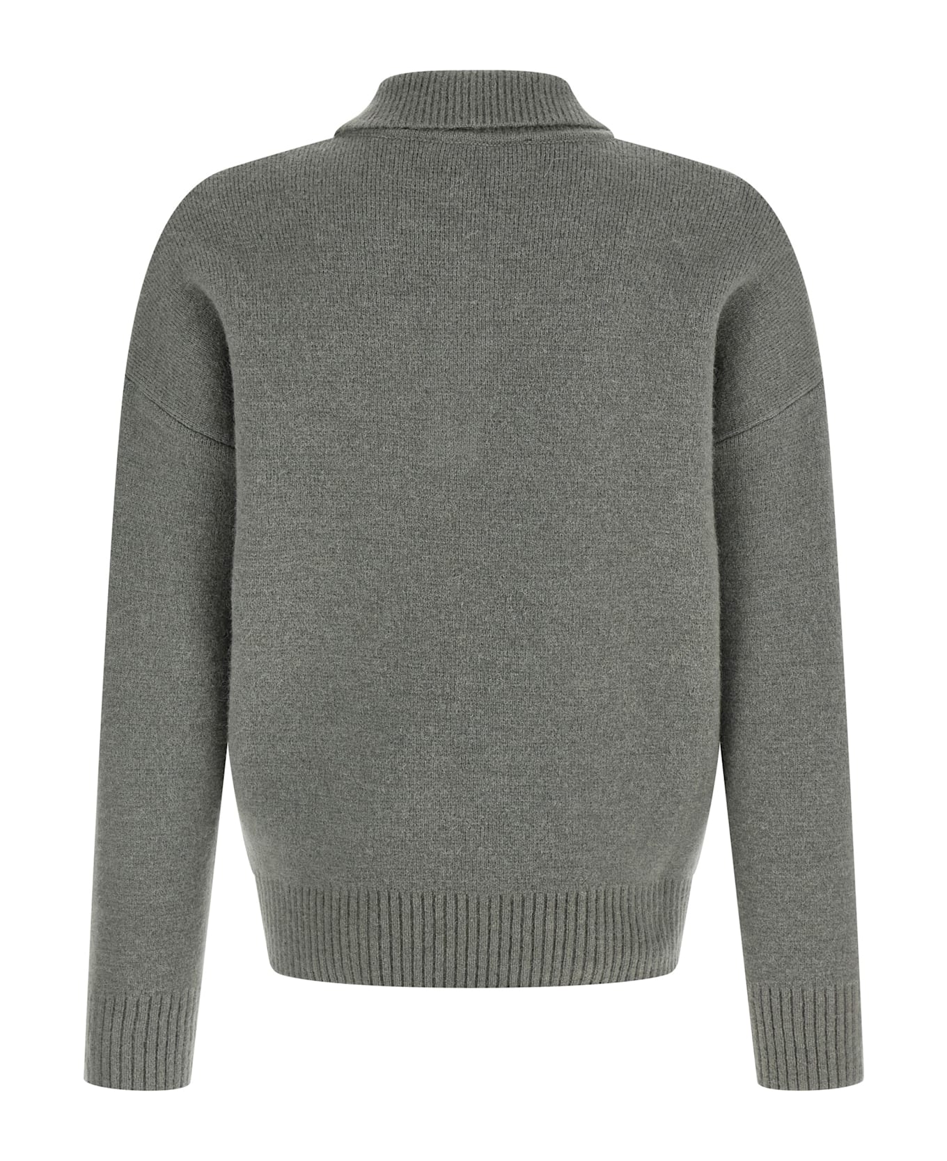 Ami Alexandre Mattiussi 
ami De Coeur
 Polo Shirt - Gray