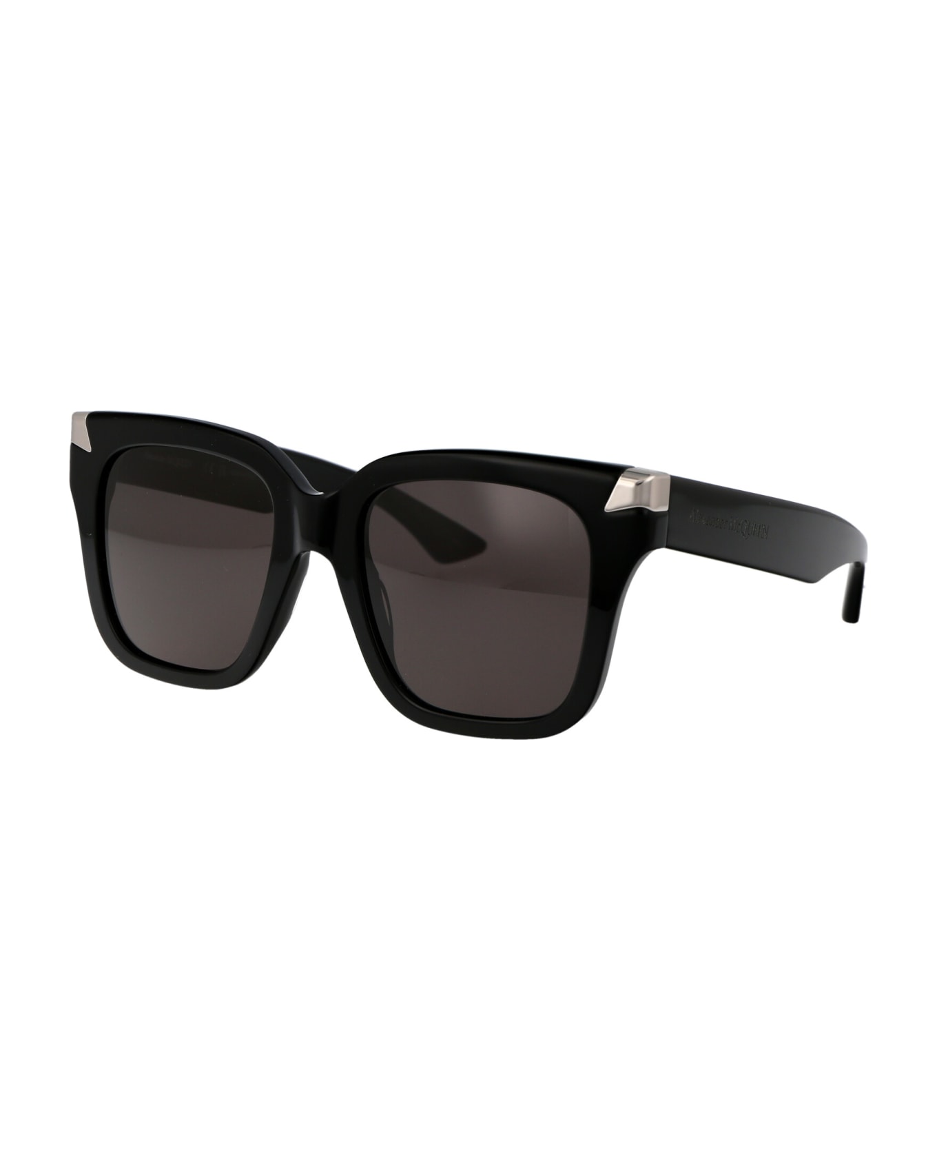 Alexander McQueen Eyewear Am0440s Sunglasses - 001 BLACK BLACK GREY