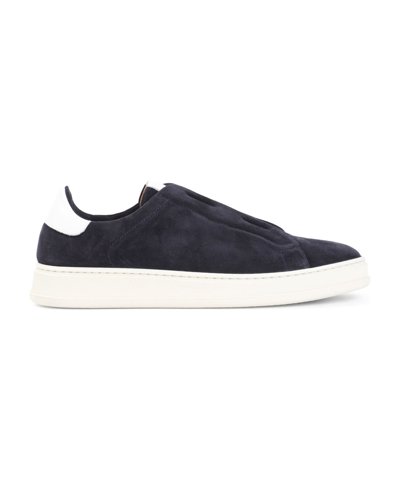 Kiton Sneakers - Blu Bianco Latte