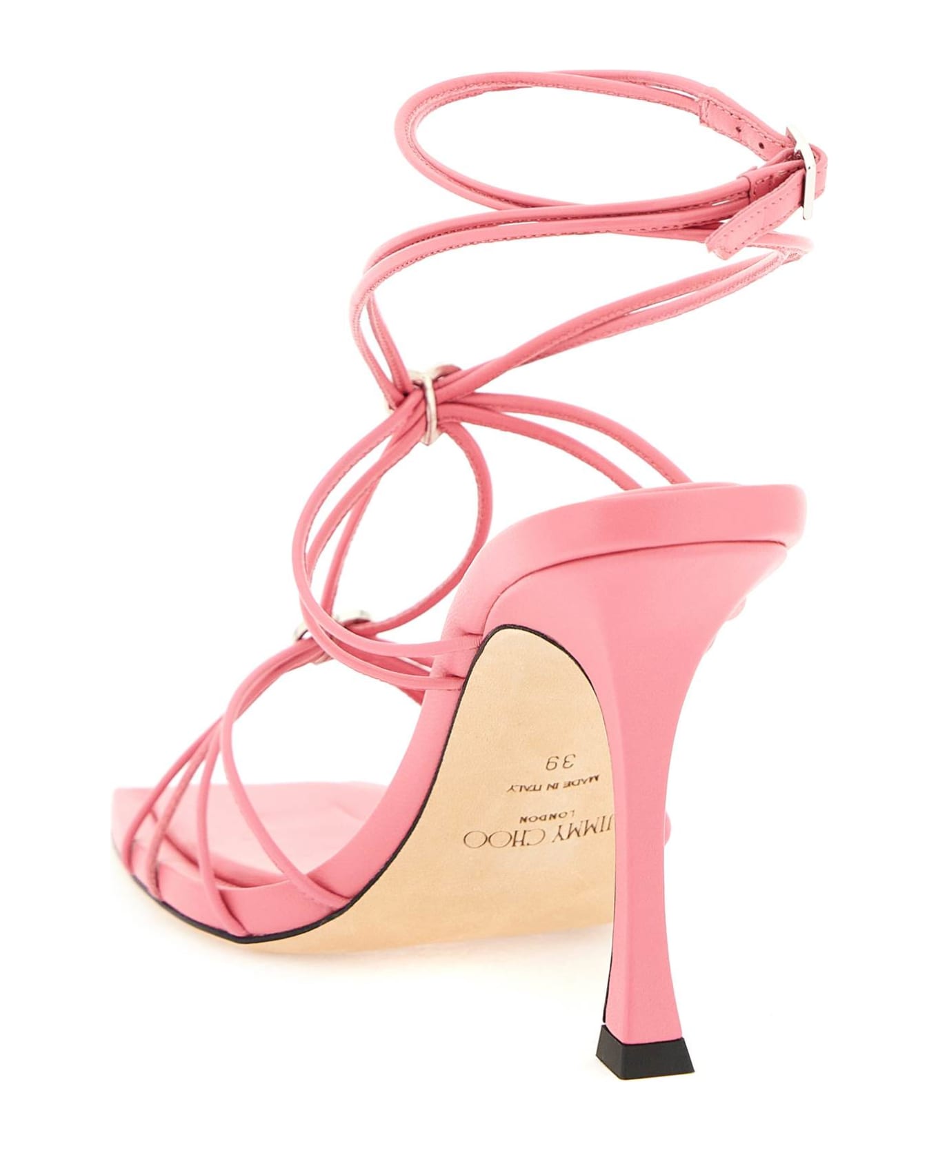 Jimmy Choo 'indiya 100' Sandals - CANDY PINK (Pink)