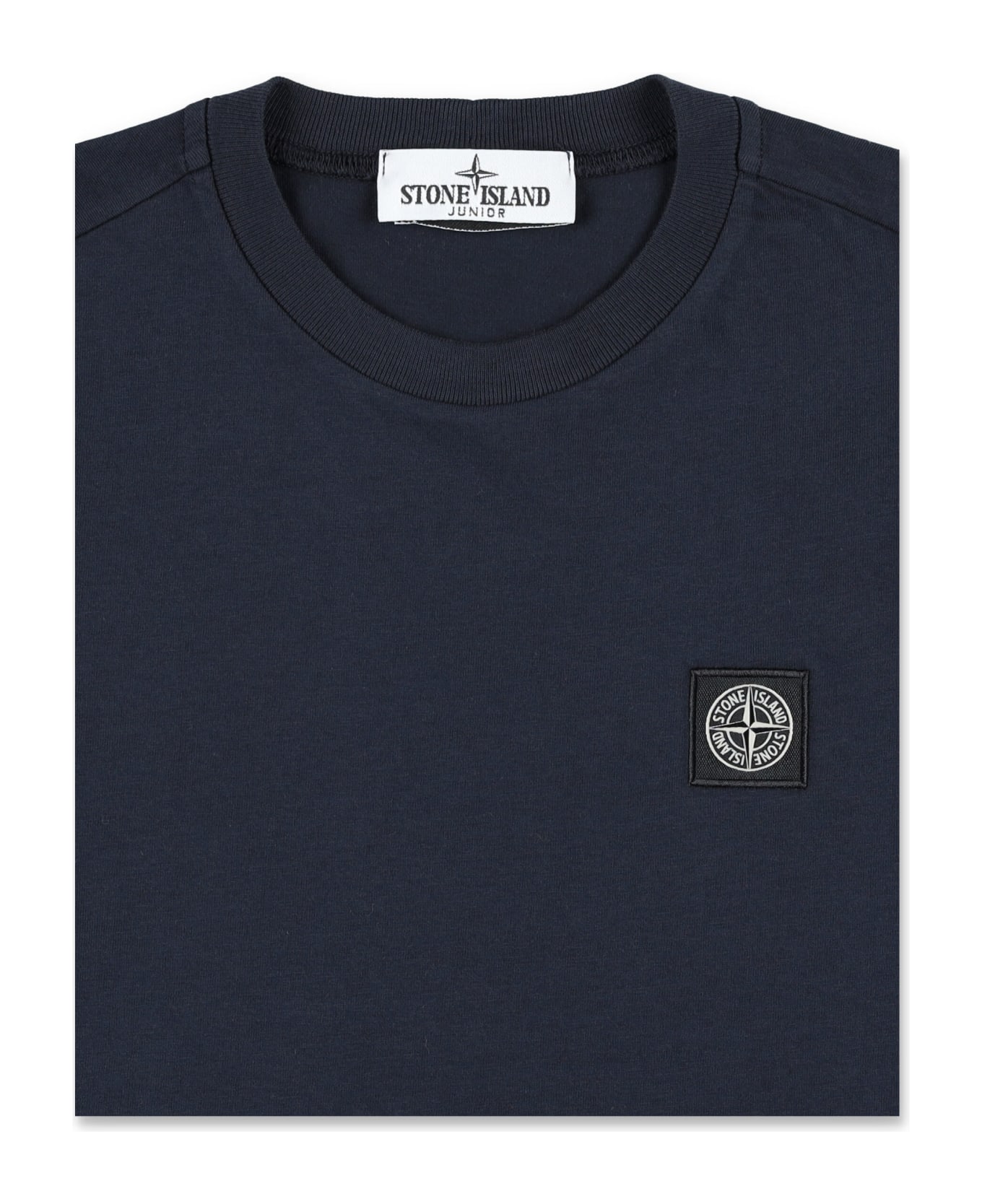 Stone Island Junior Basic T-shirt - NAVY