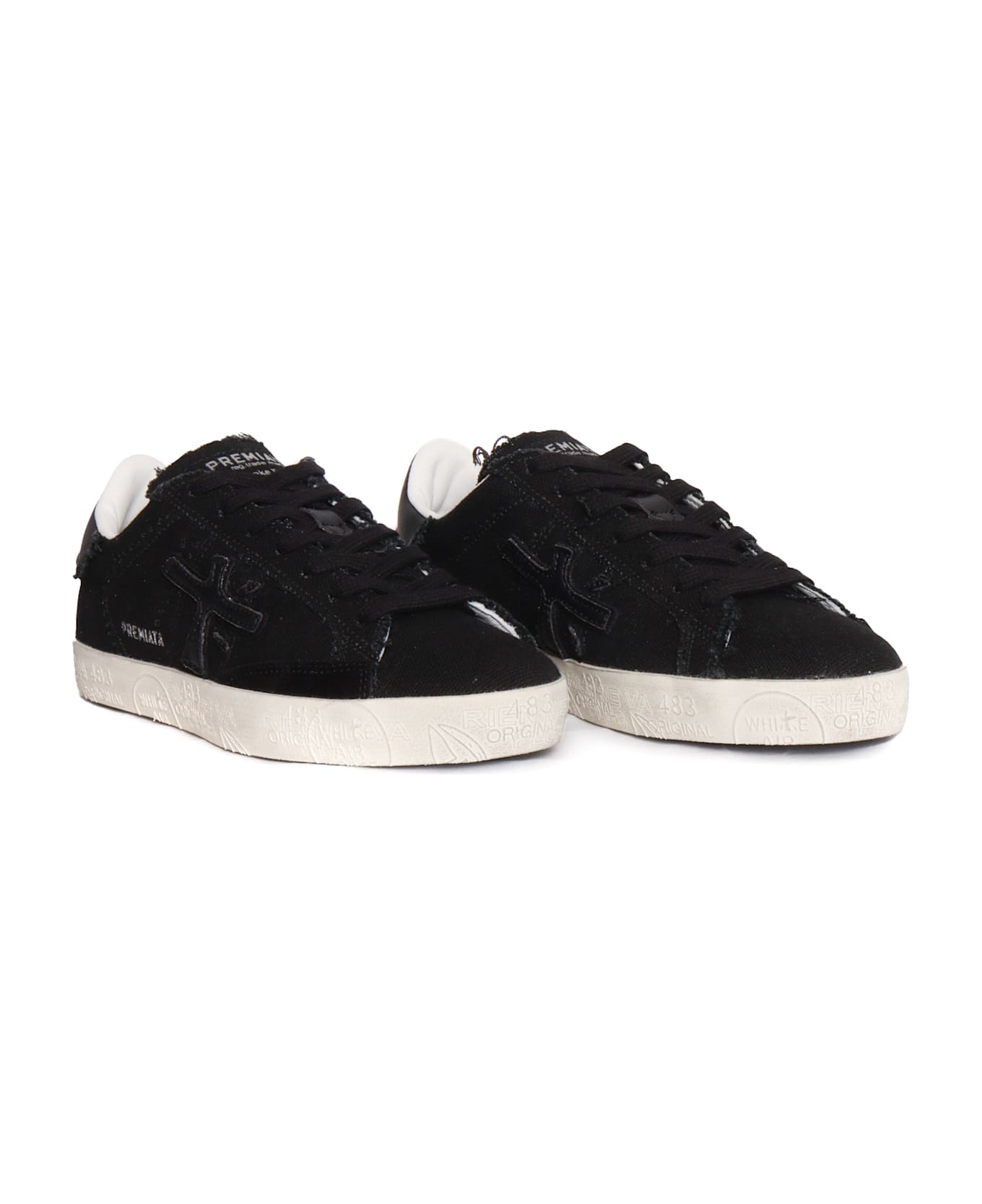 PREMIATA 24AW スニーカー ブラック系 Made In Italy Premiata Sneakers | italist