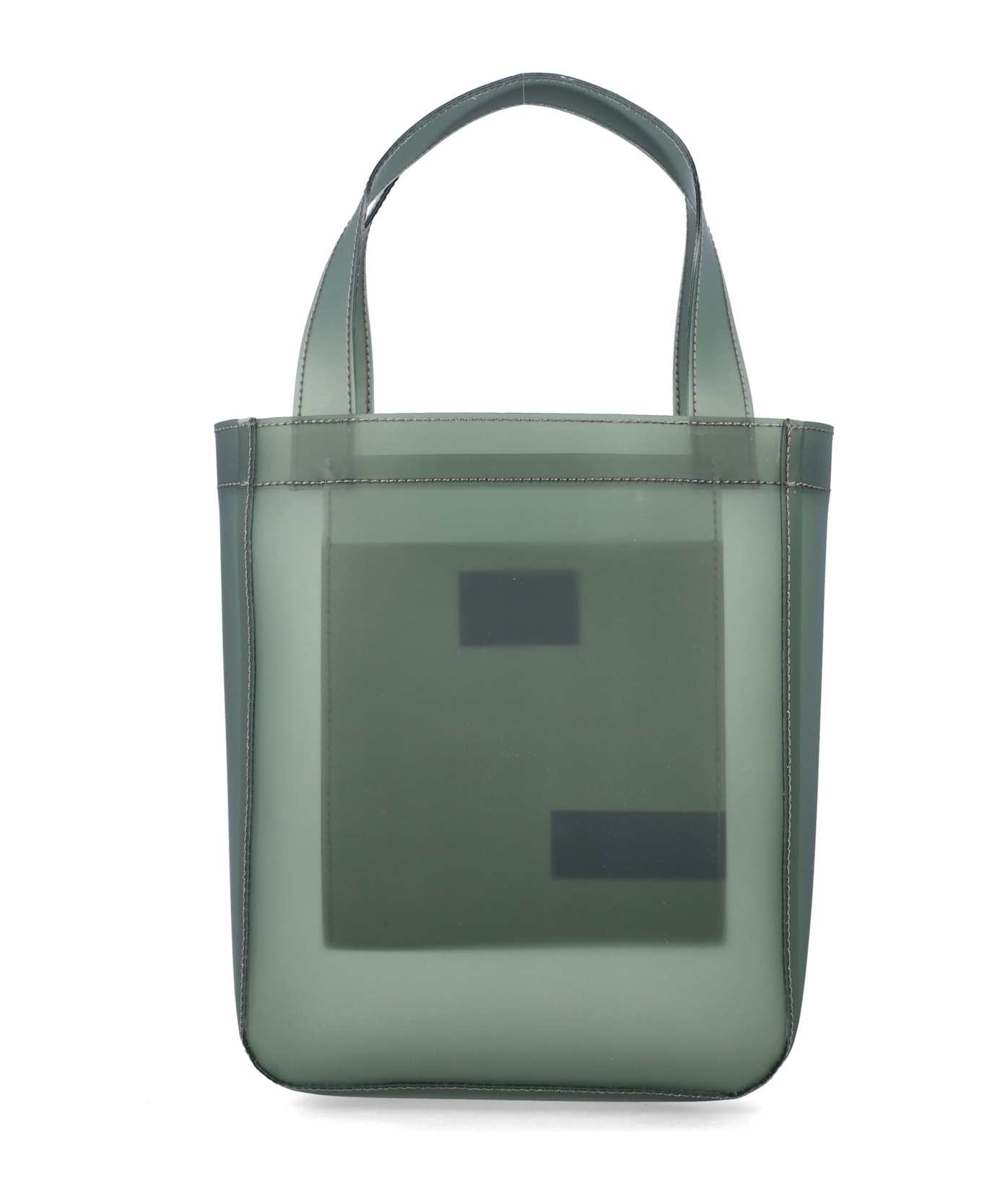 A.P.C. Lou Matte Pvc Tote Bag - KHAKI