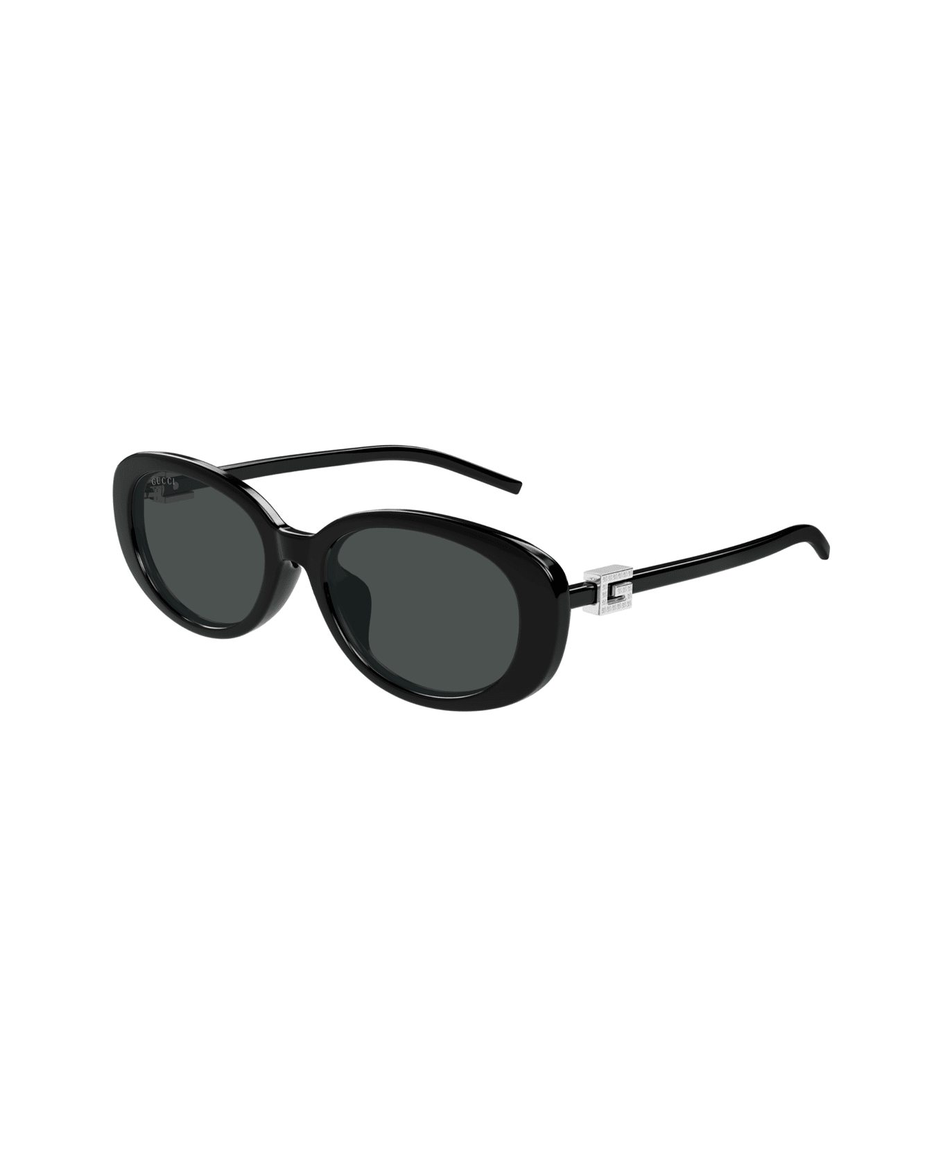 Gucci Eyewear Gucci Gg1684sa Linea Gg Logo 002 Black Grey Sunglasses - Nero