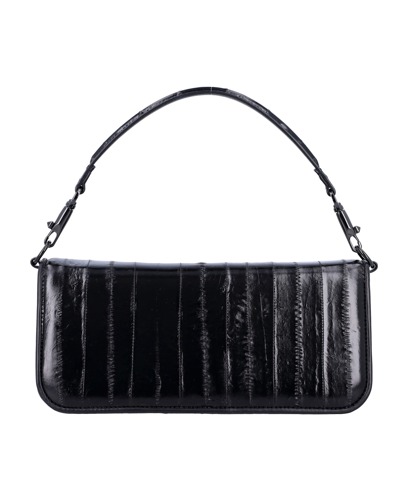 Valentino Garavani Locò Shoulder Bag - BLACK