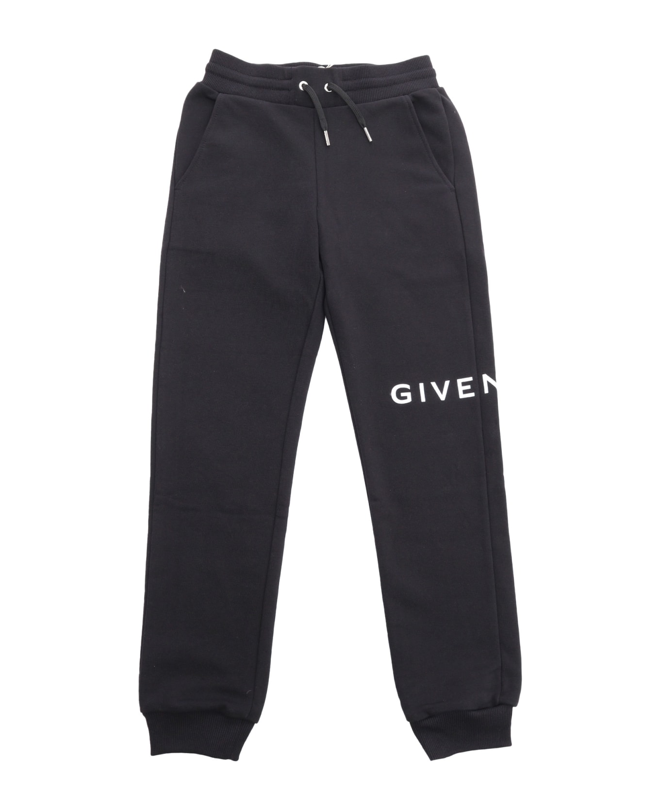 Givenchy Black Jogging Pants - BLACK ボトムス