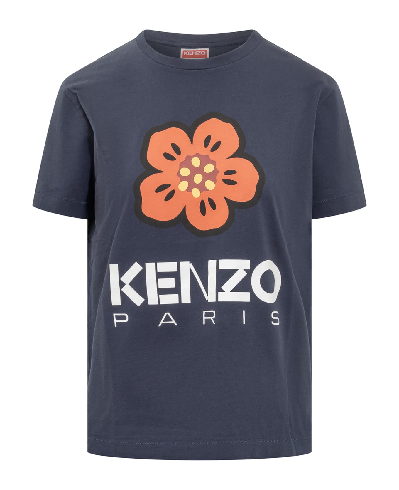 Kenzo Boke Flower T-shirt - Bleu Nuit Tシャツ