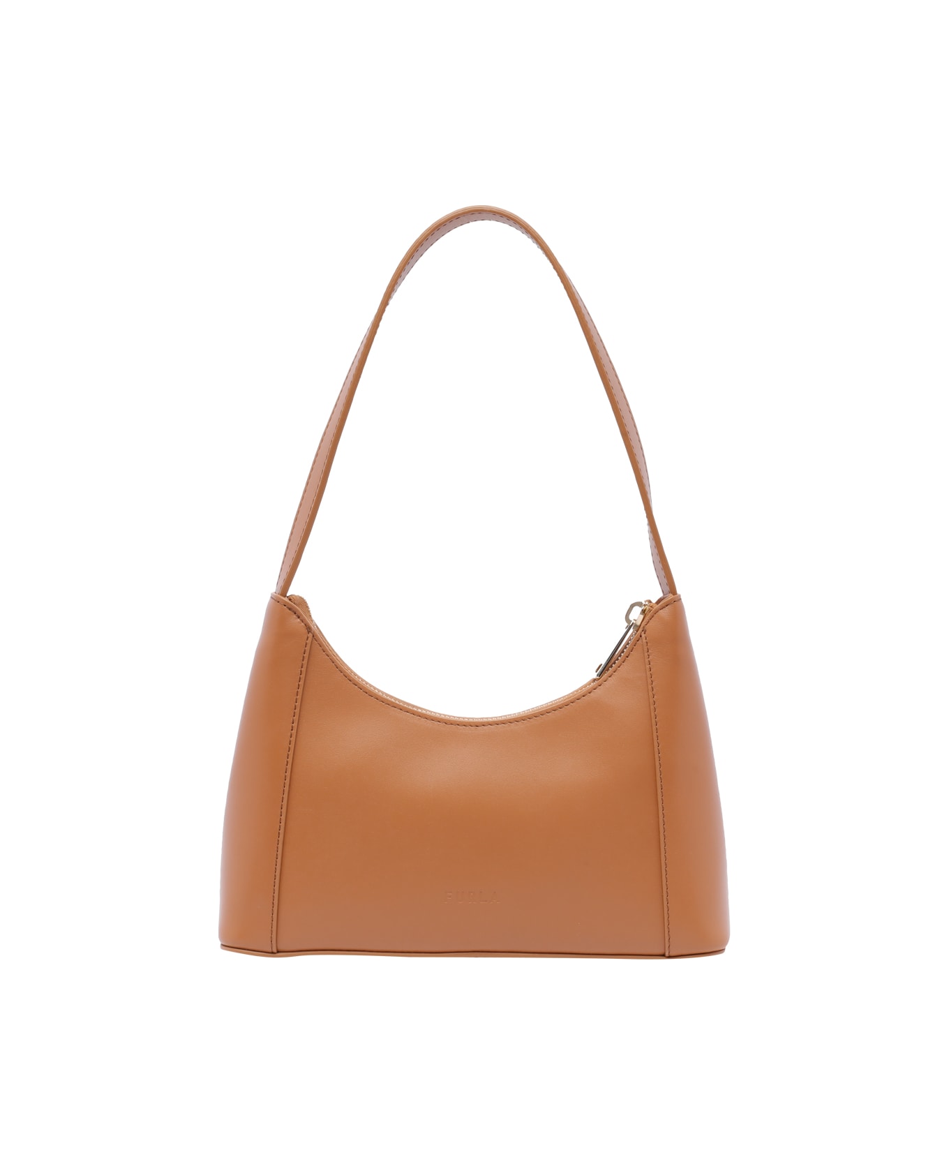 Furla Mini Diamante Shoulder Bag - Brown ショルダーバッグ