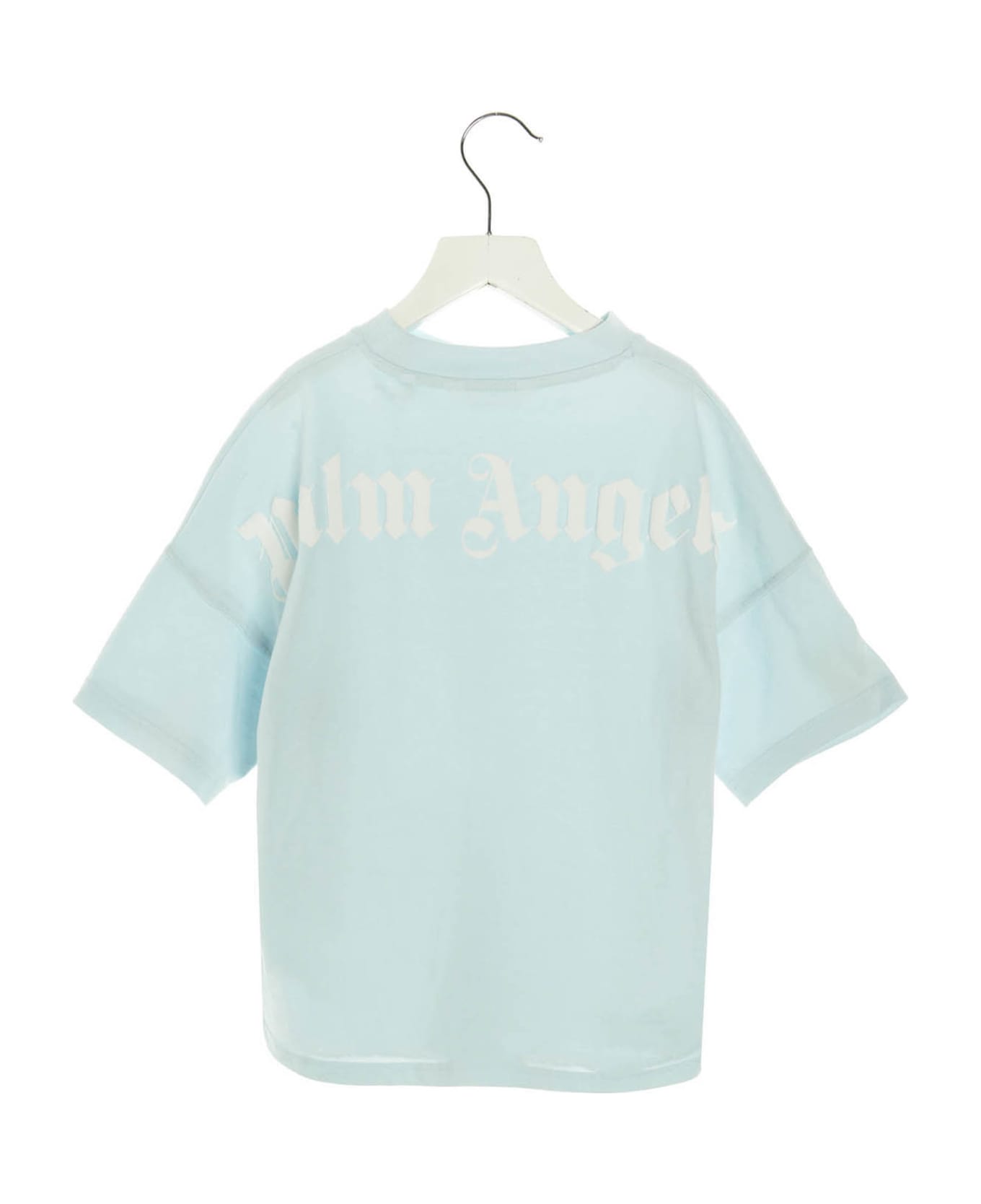 Palm Angels 'classic Logo' T-shirt - Dusty blue