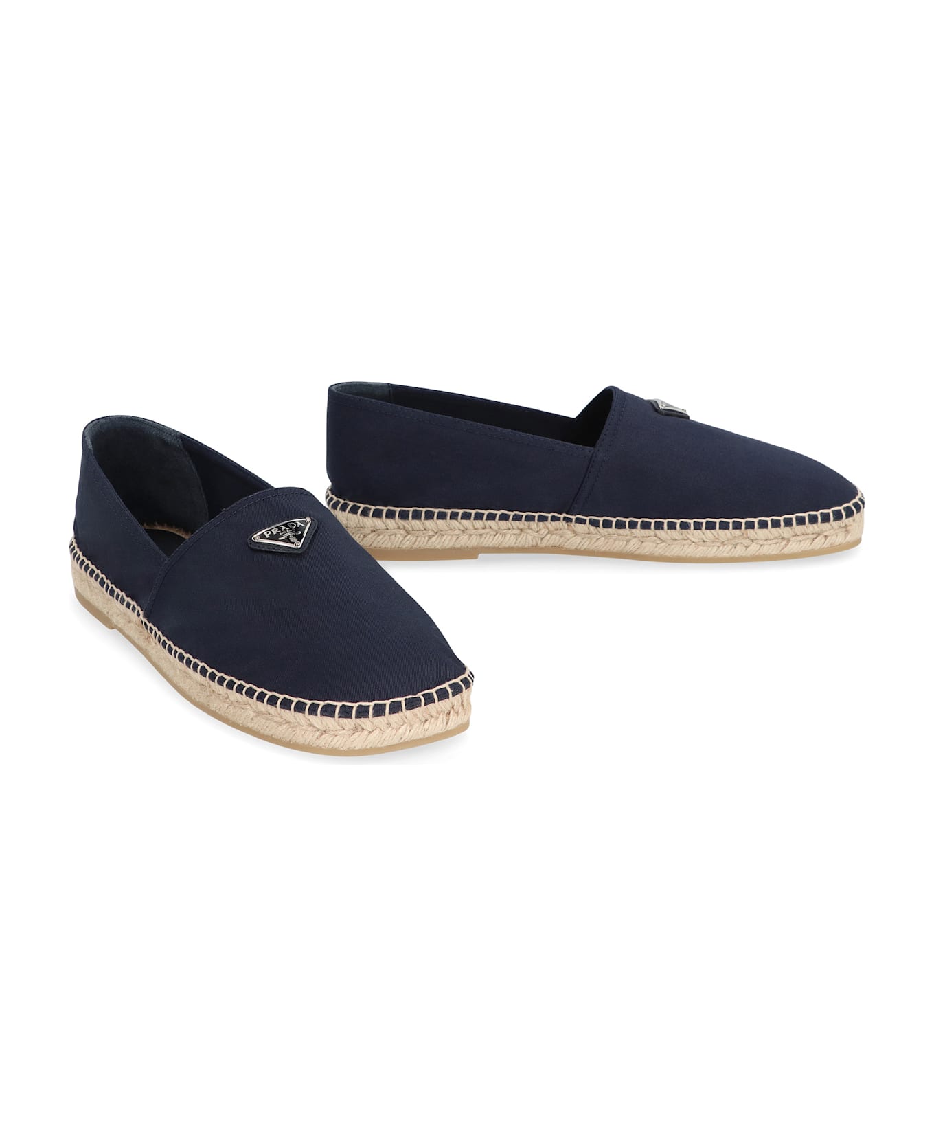 Prada Canvas Espadrilles - blue