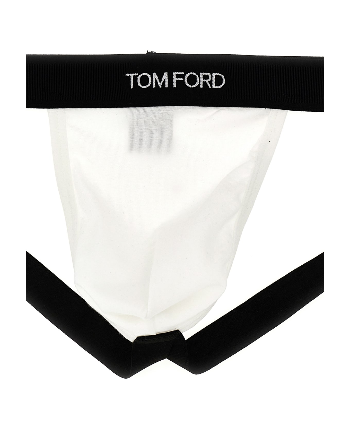 Tom Ford Logo Briefs - BIANCO (White)