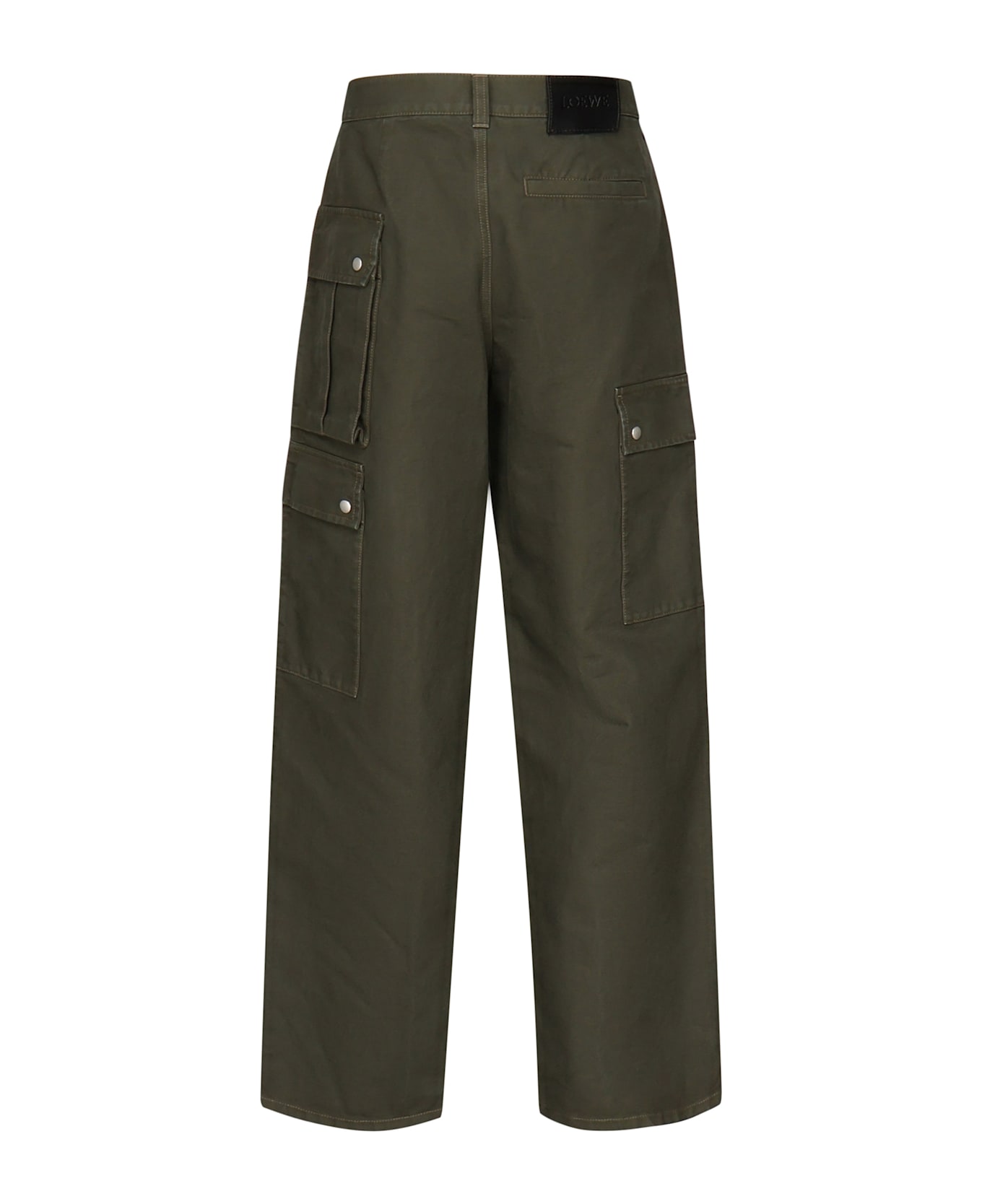 Loewe Cargo Pants - Khaki green