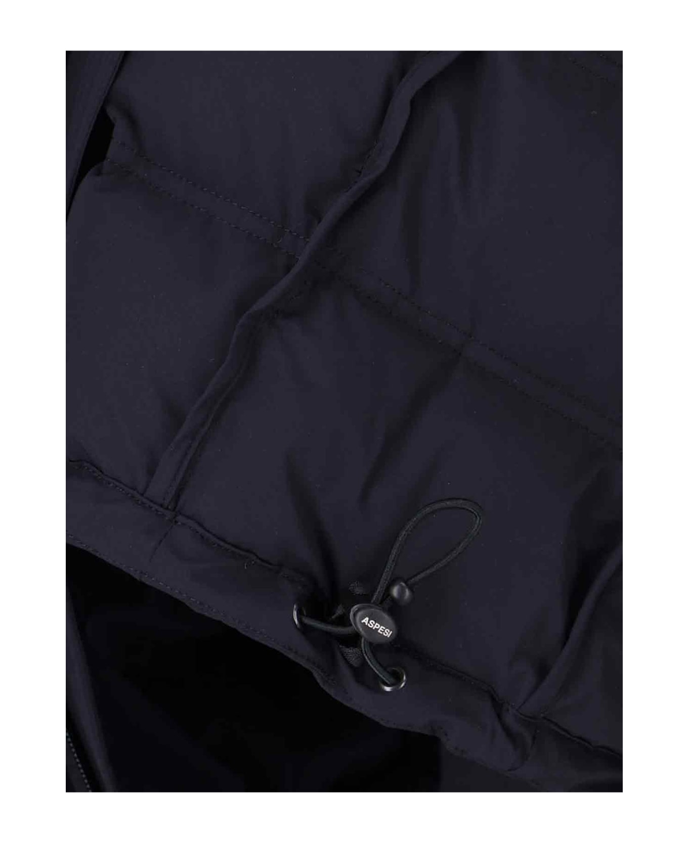 Aspesi Padded Down Jacket - Blue