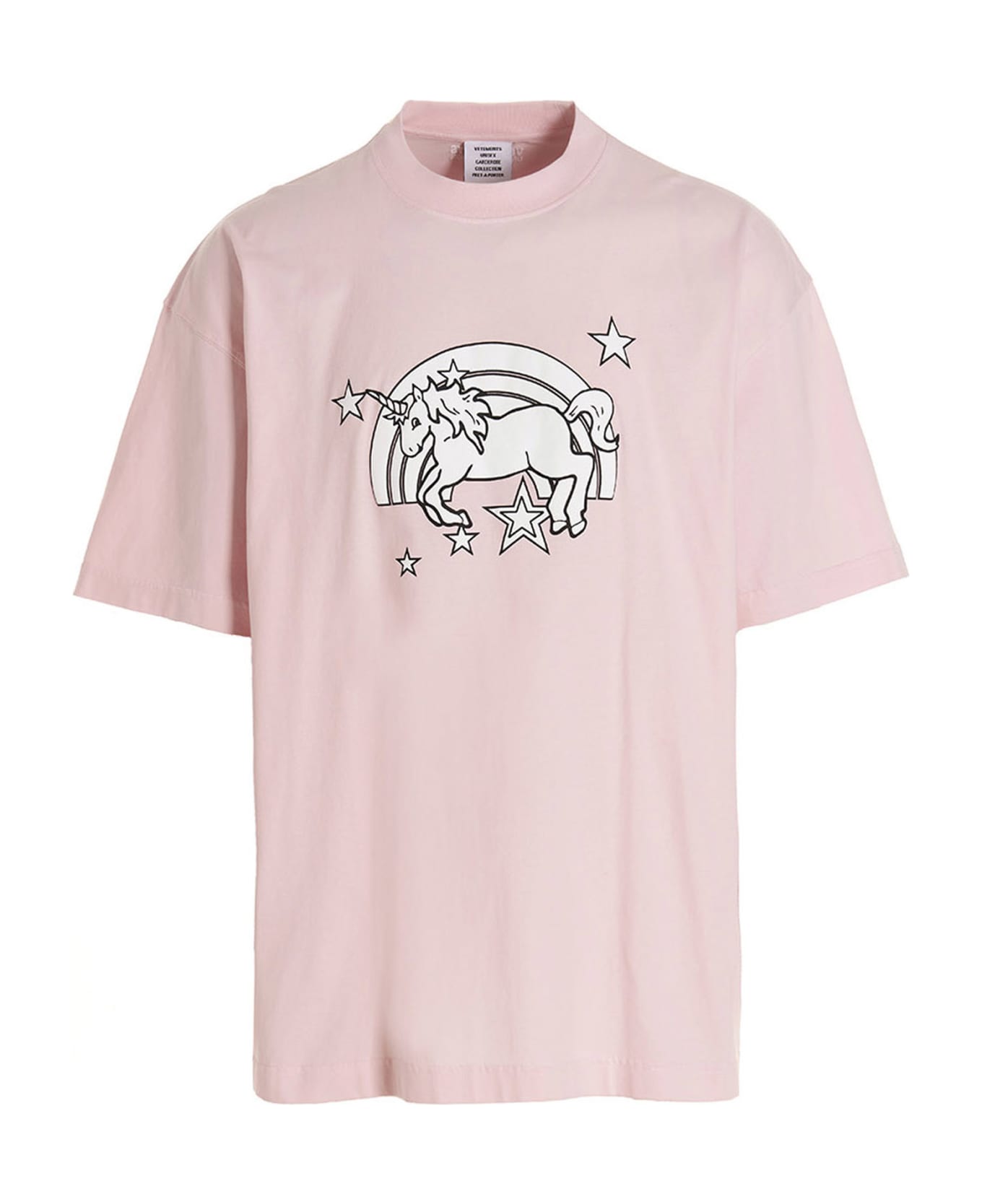 VETEMENTS 'magic Unicorns' T-shirt - Pink
