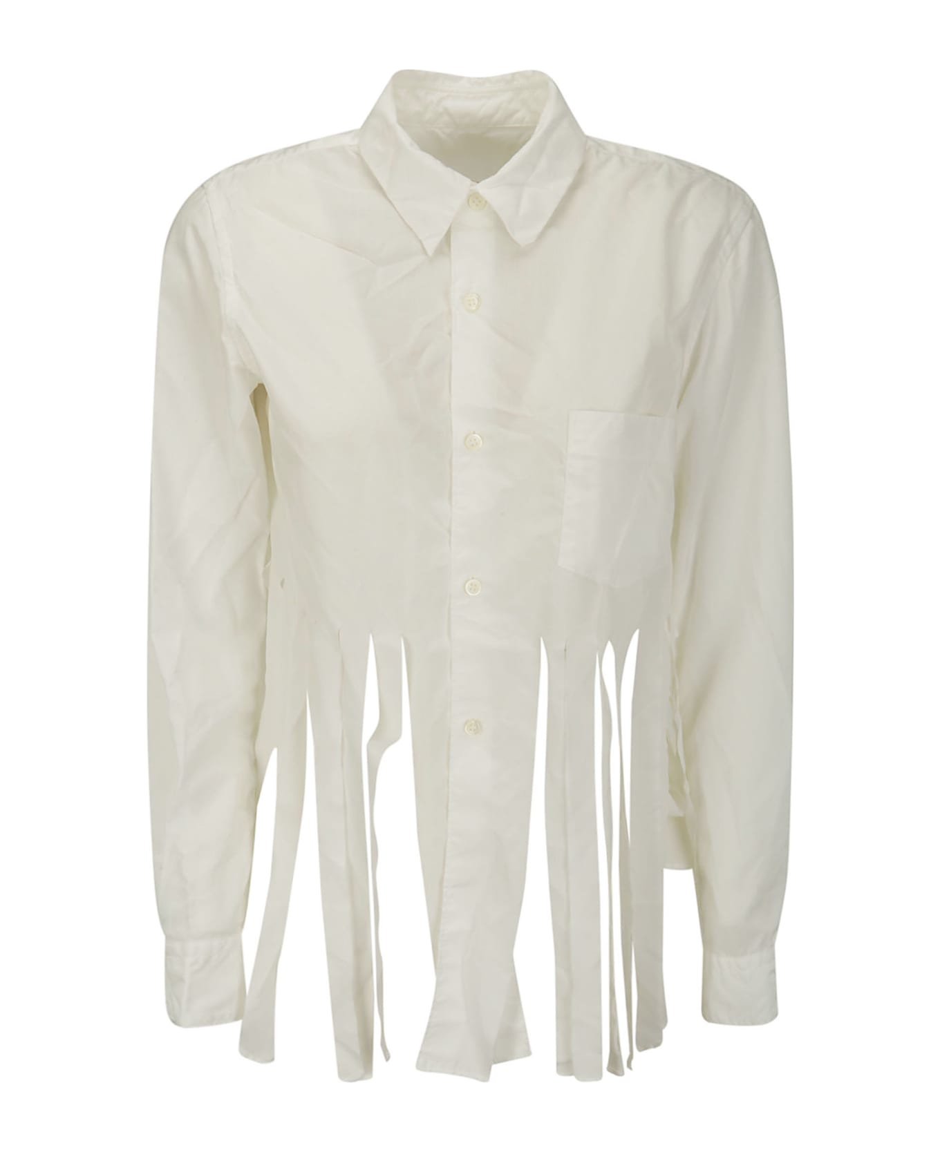 Comme des Garçons Comme des Garçons Ladies' Blouse - WHITE シャツ
