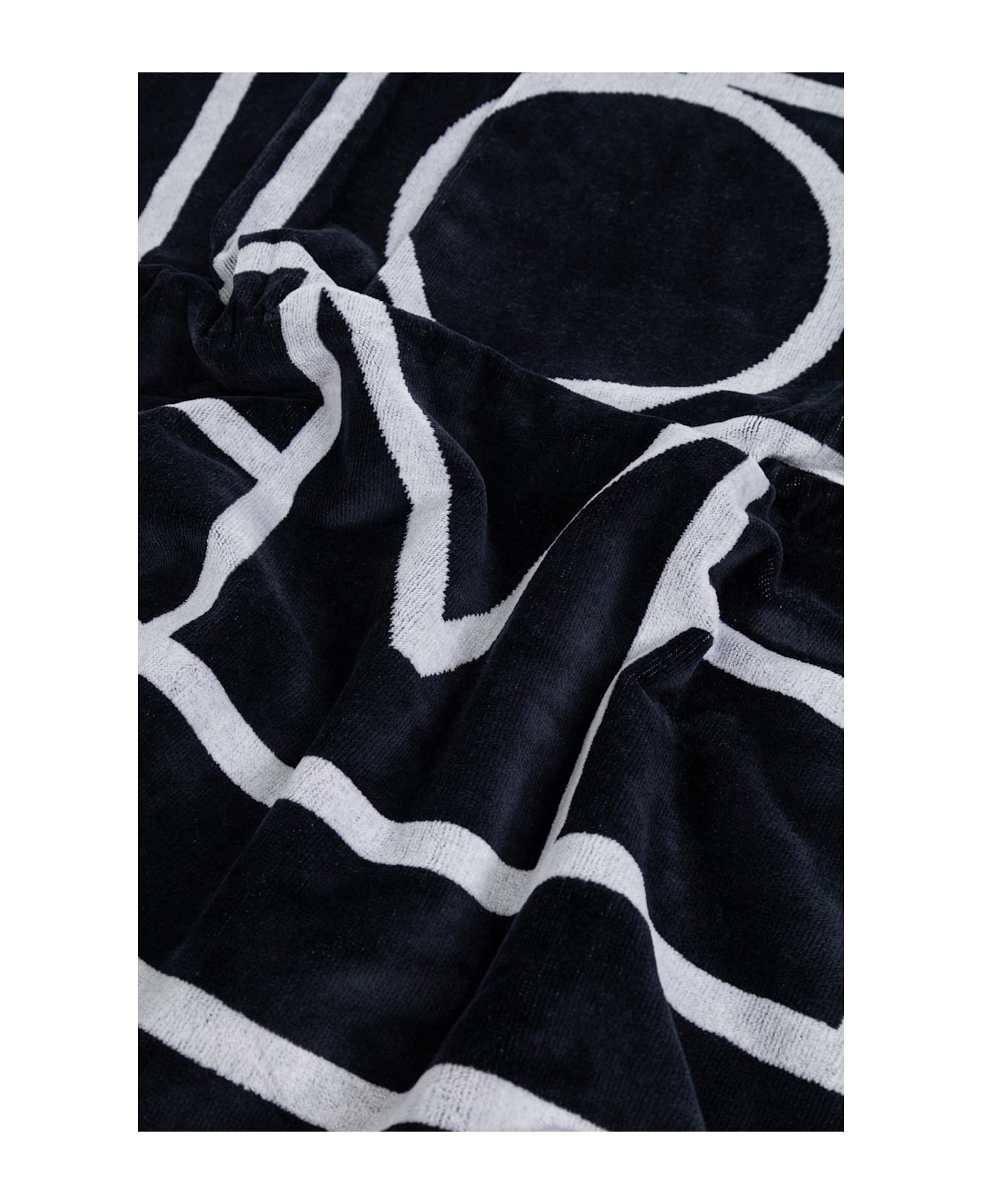 Totême Toteme Organic Cotton Towel - Blue
