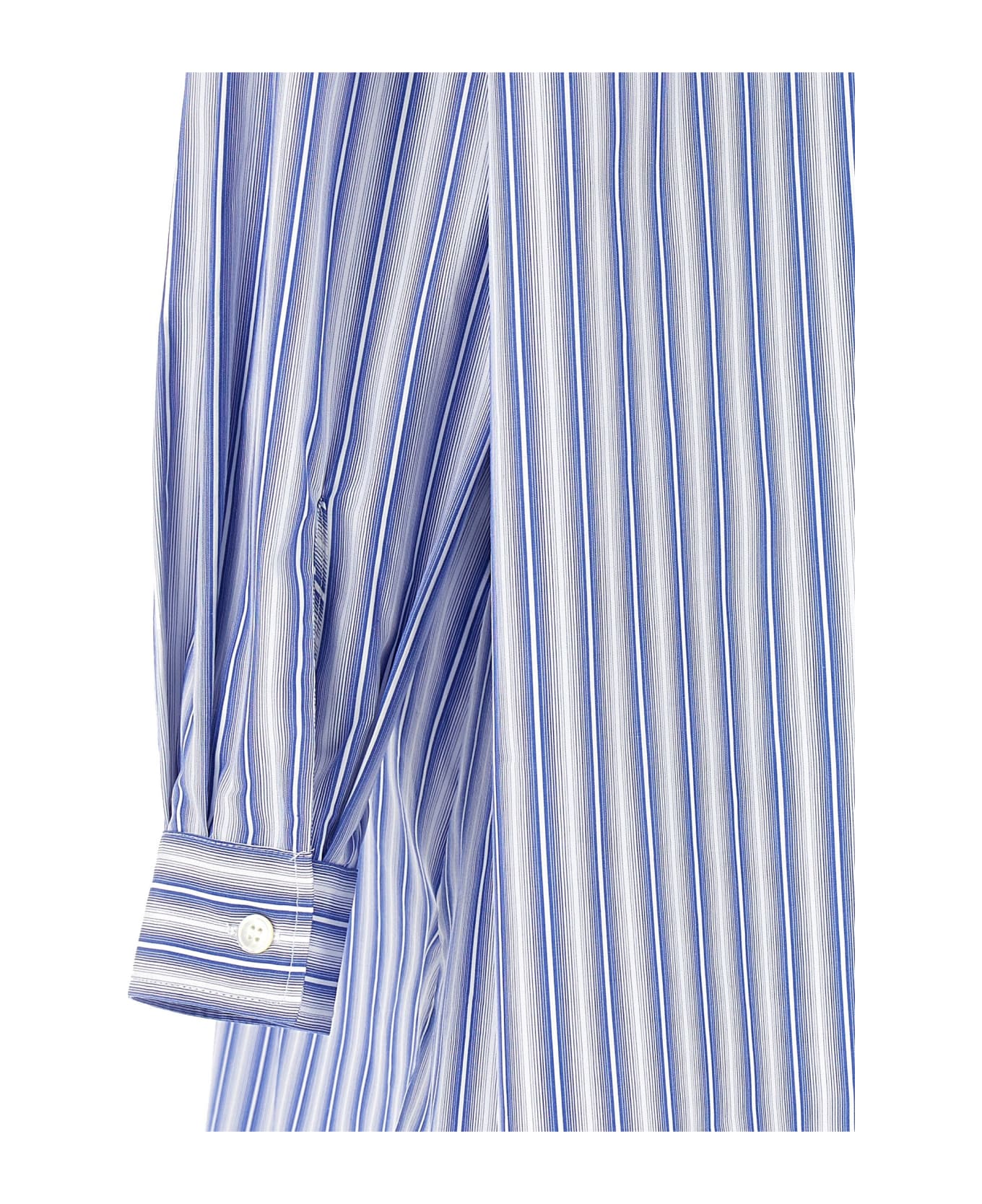 MM6 Maison Margiela Striped Shirt - BLUE/WHITE