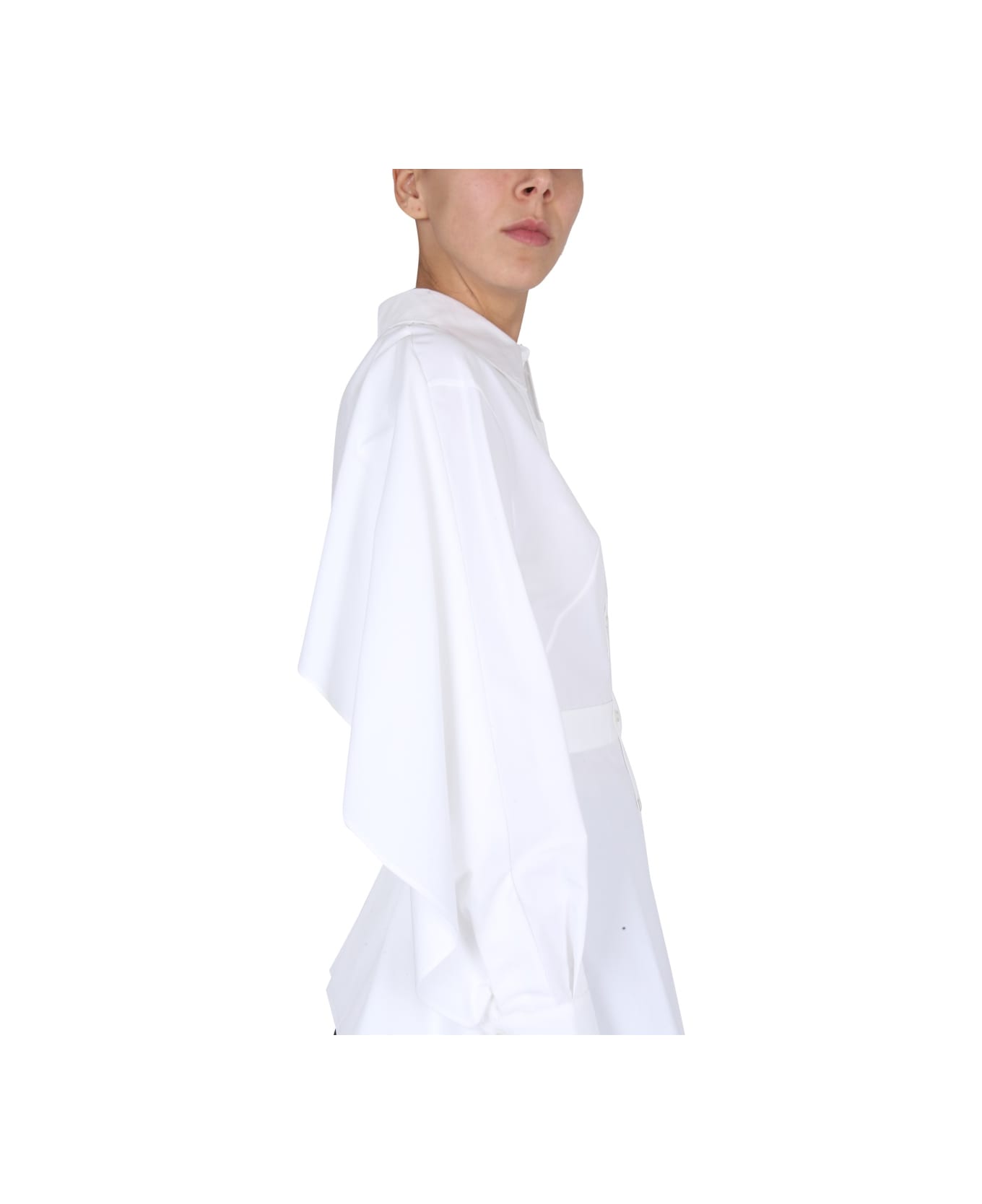 Alexander McQueen Ruffle Shirt - WHITE