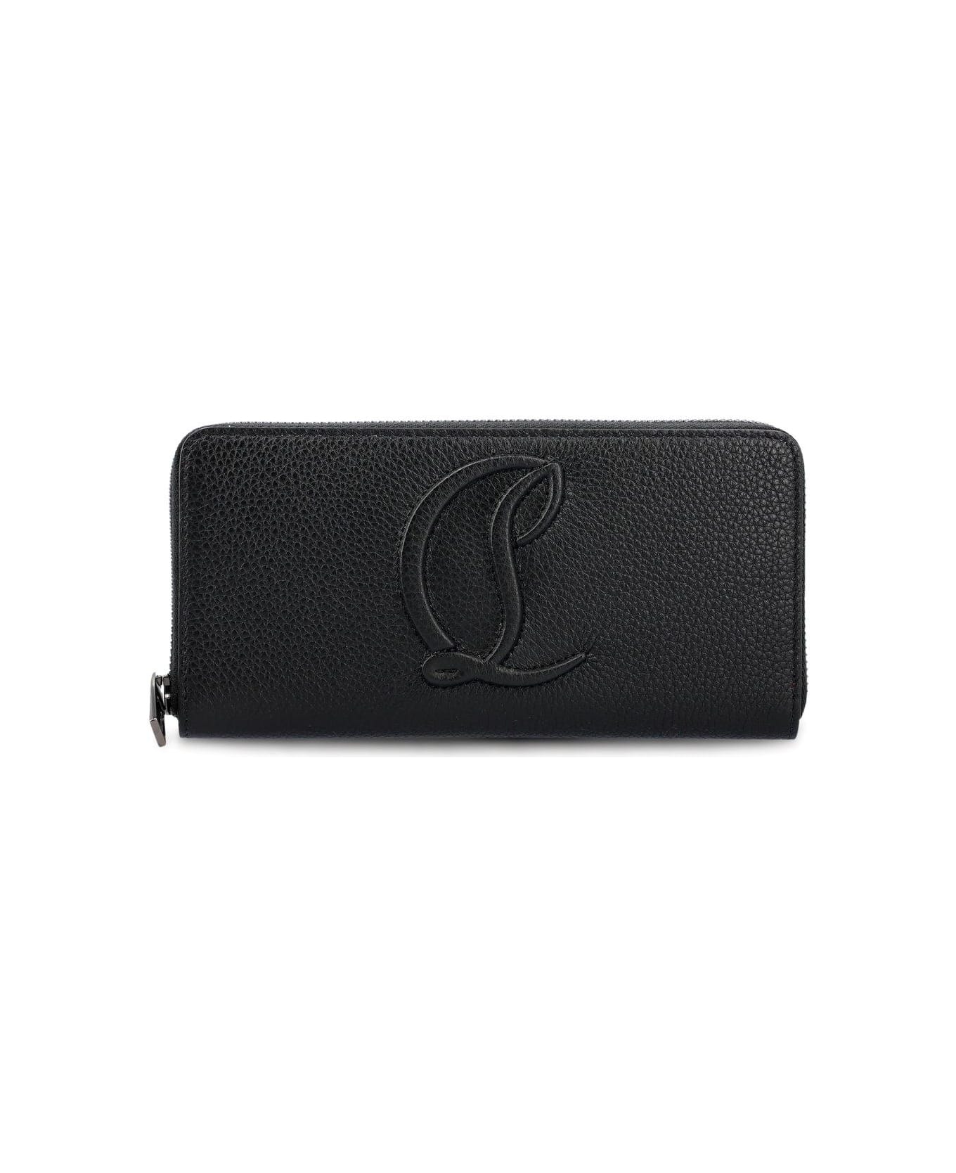 Christian Louboutin By My Side Zip-around Wallet - Black/black