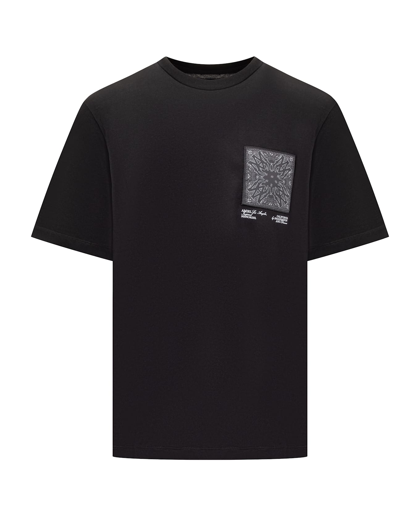 AMIRI Bandana T-shirt - BLACK