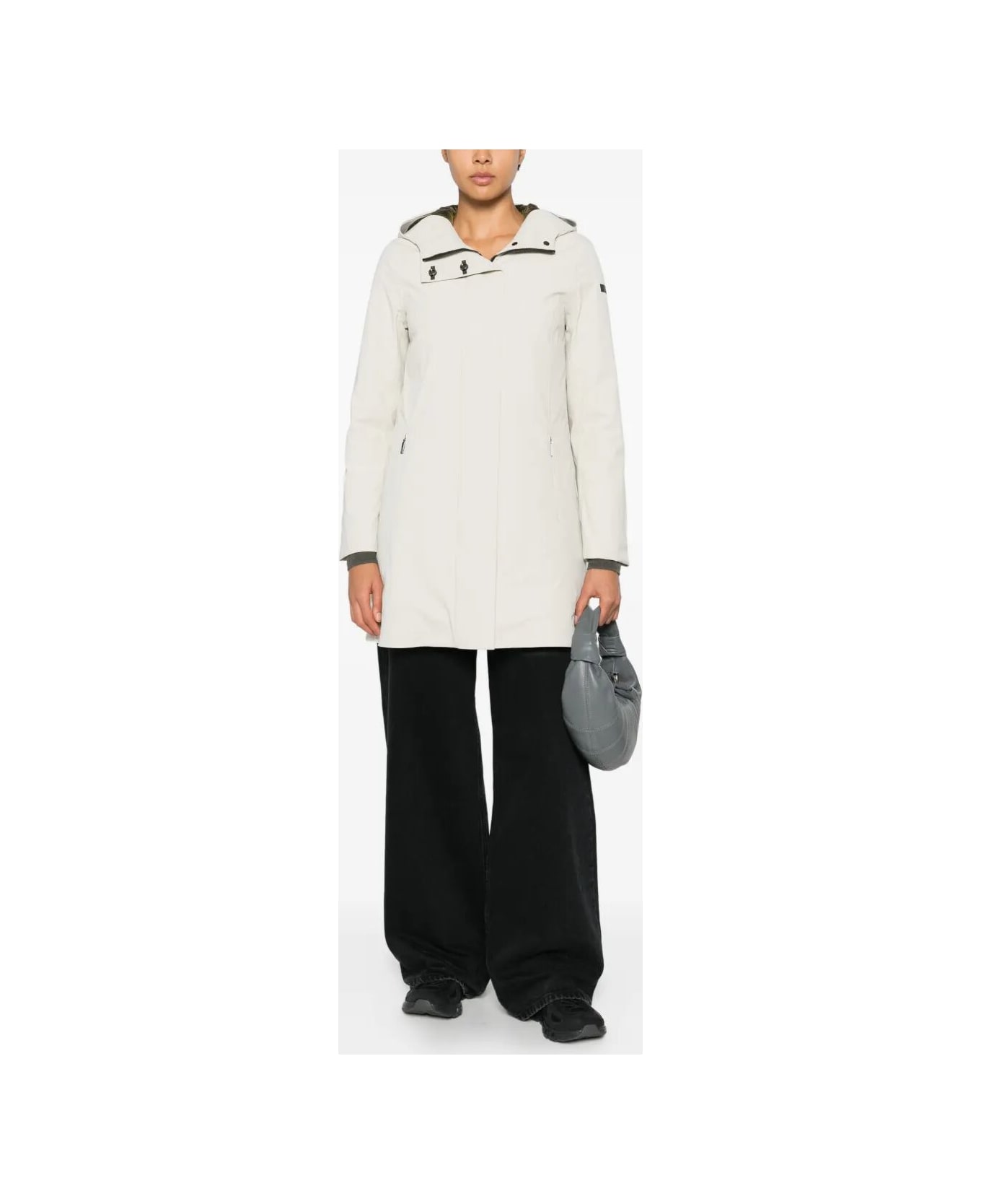 RRD - Roberto Ricci Design Montecristo Floating Long Wom Jkt - Cream