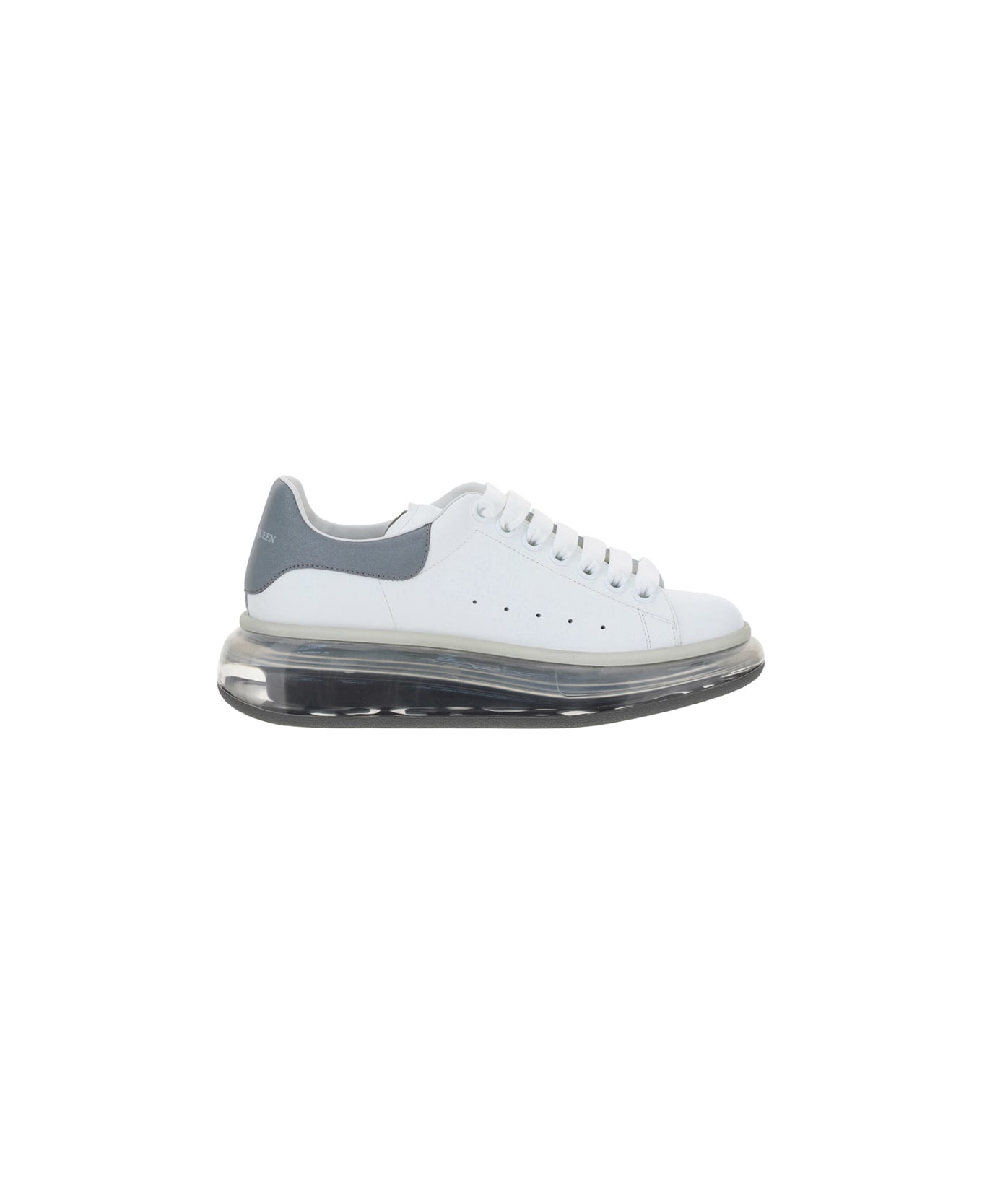 Alexander McQueen Sneakers - White/silver
