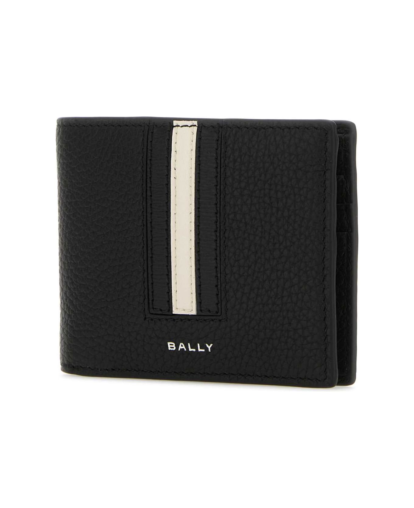 Bally Black Leather Wallet - BLACKPALLADIO