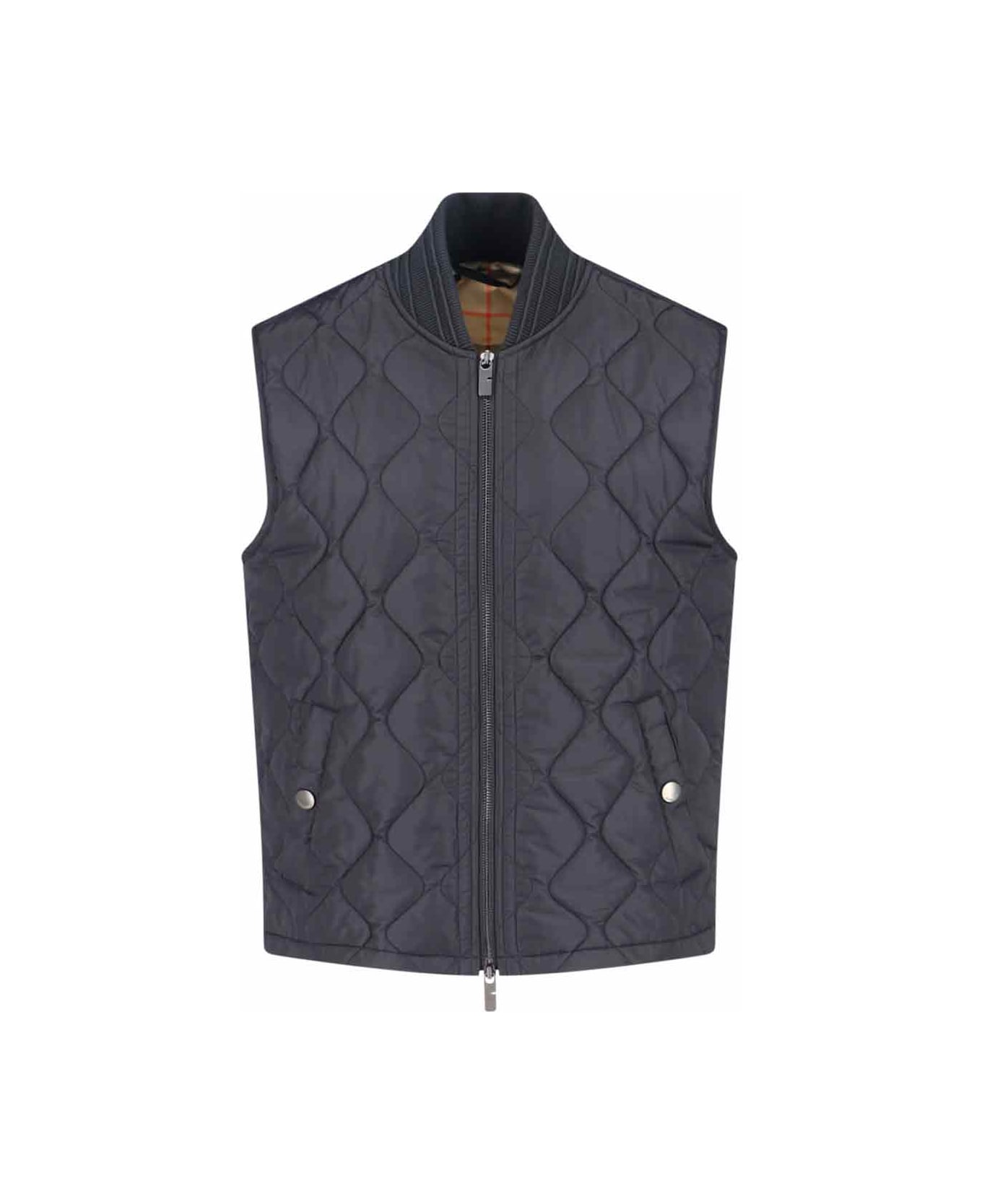 Burberry Quilted Vest - BLACK