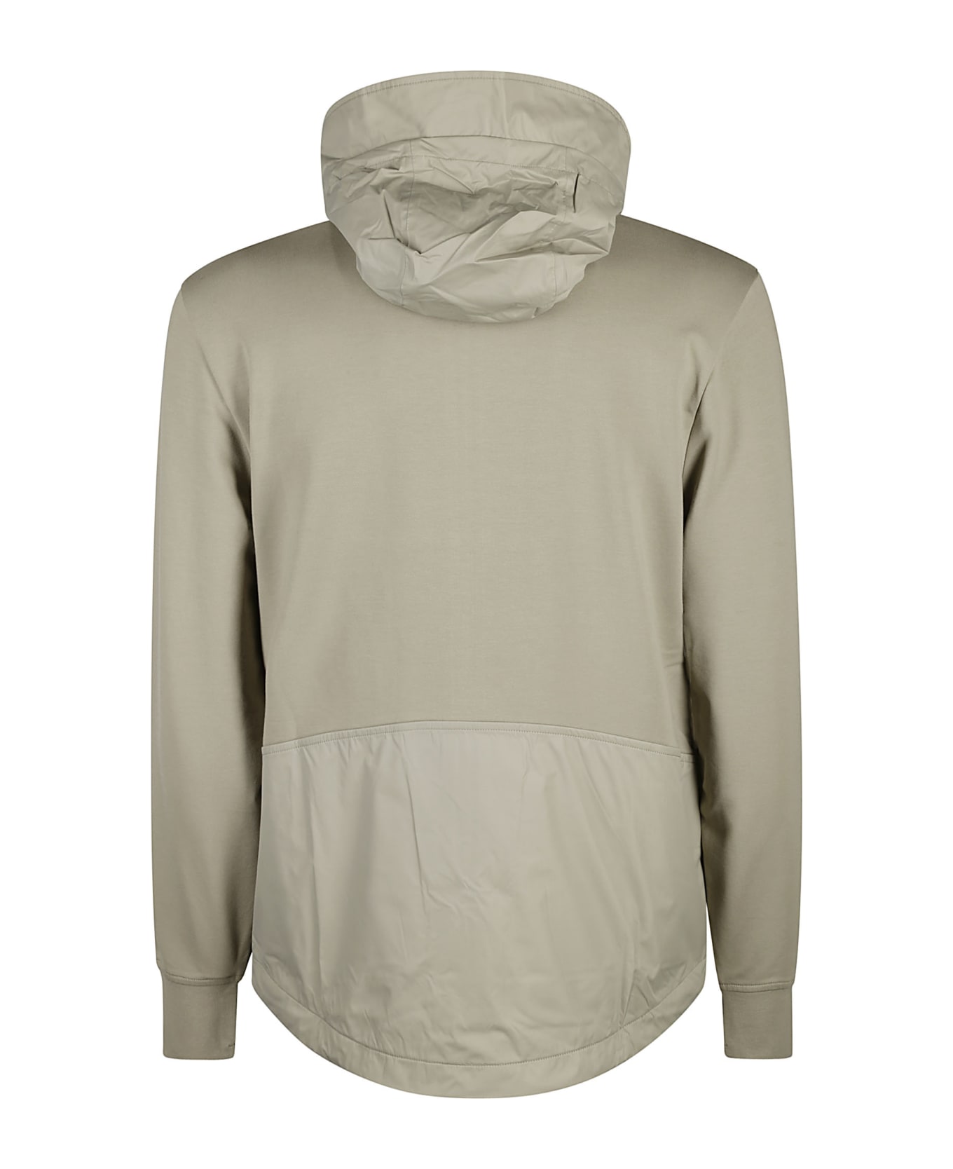 C.P. Company Hoodie Cotton Sweatshirt - Silver Sage