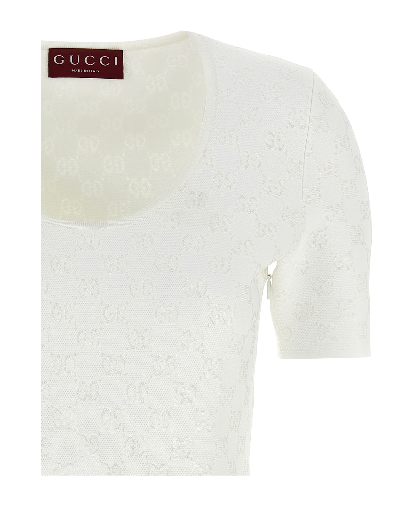 Gucci Gg Dress - White