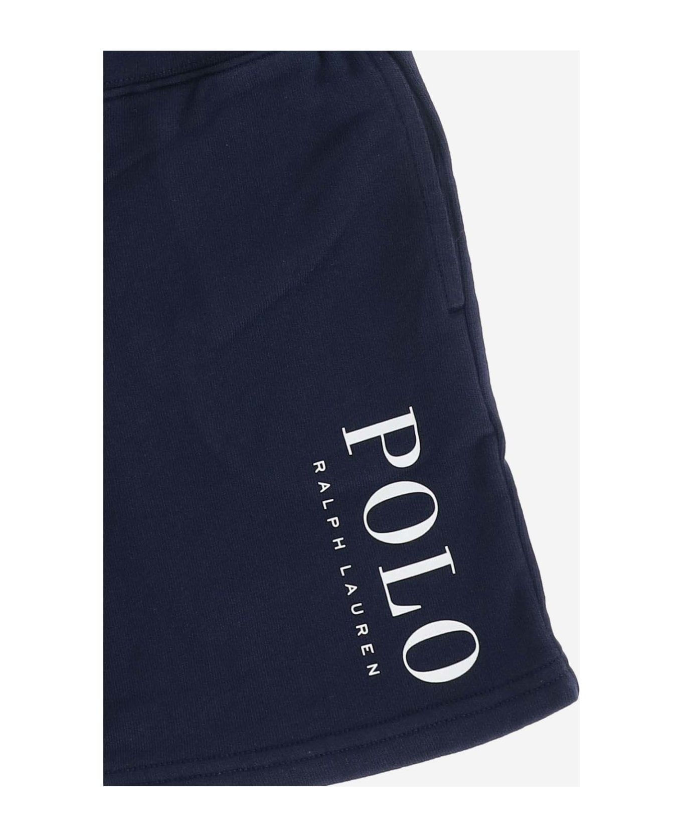 Polo Ralph Lauren Cotton Blend Logo Short Pants - Blue
