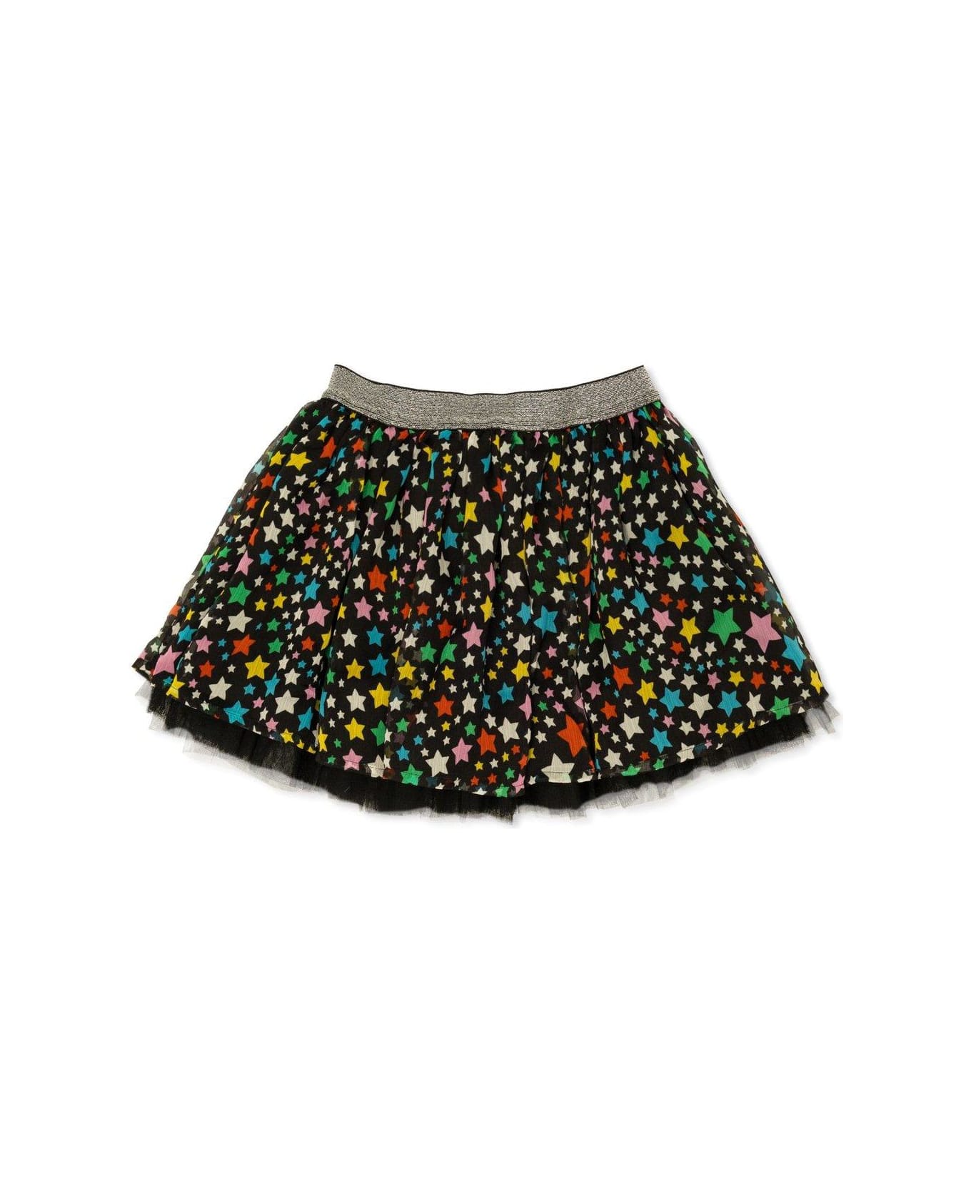 Stella McCartney Kids Star Printed Mini Skirt - MultiColour