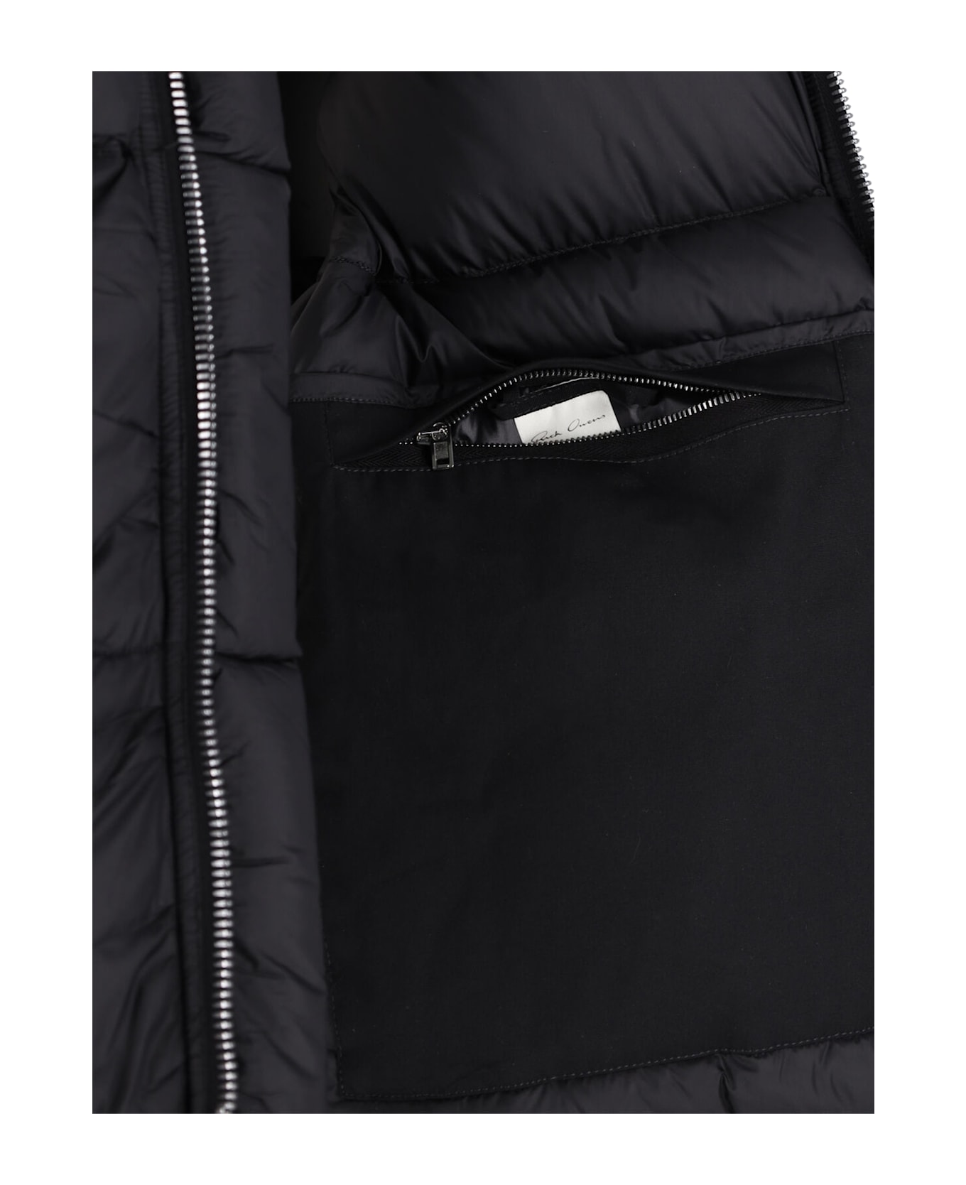 Rick Owens 
turtle
 Down Jacket - Black  