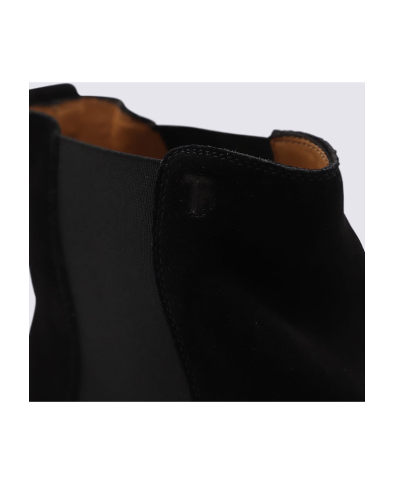 Tod's Black Leather Boots - Black