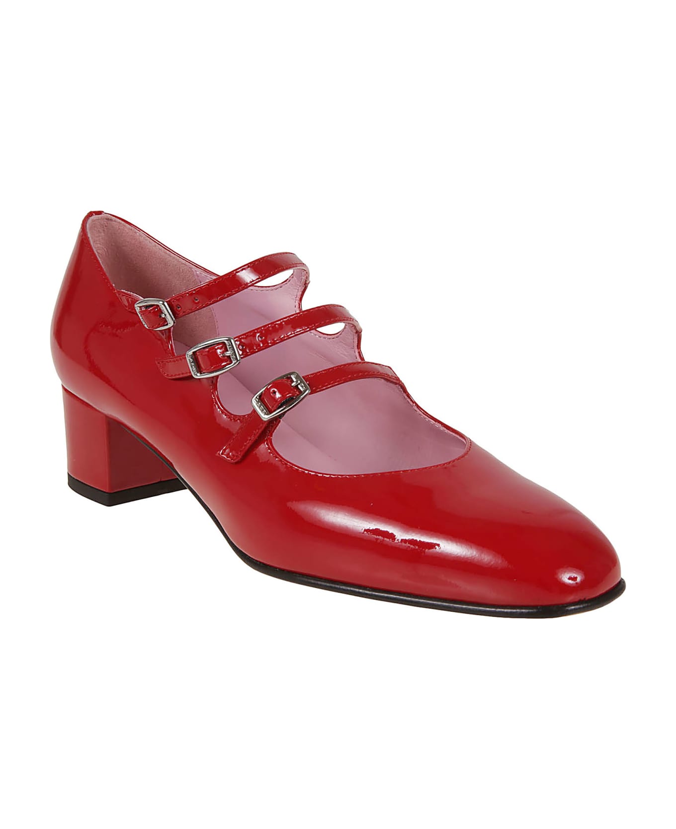 Carel Kina Patent Leather - Red Patent Leather