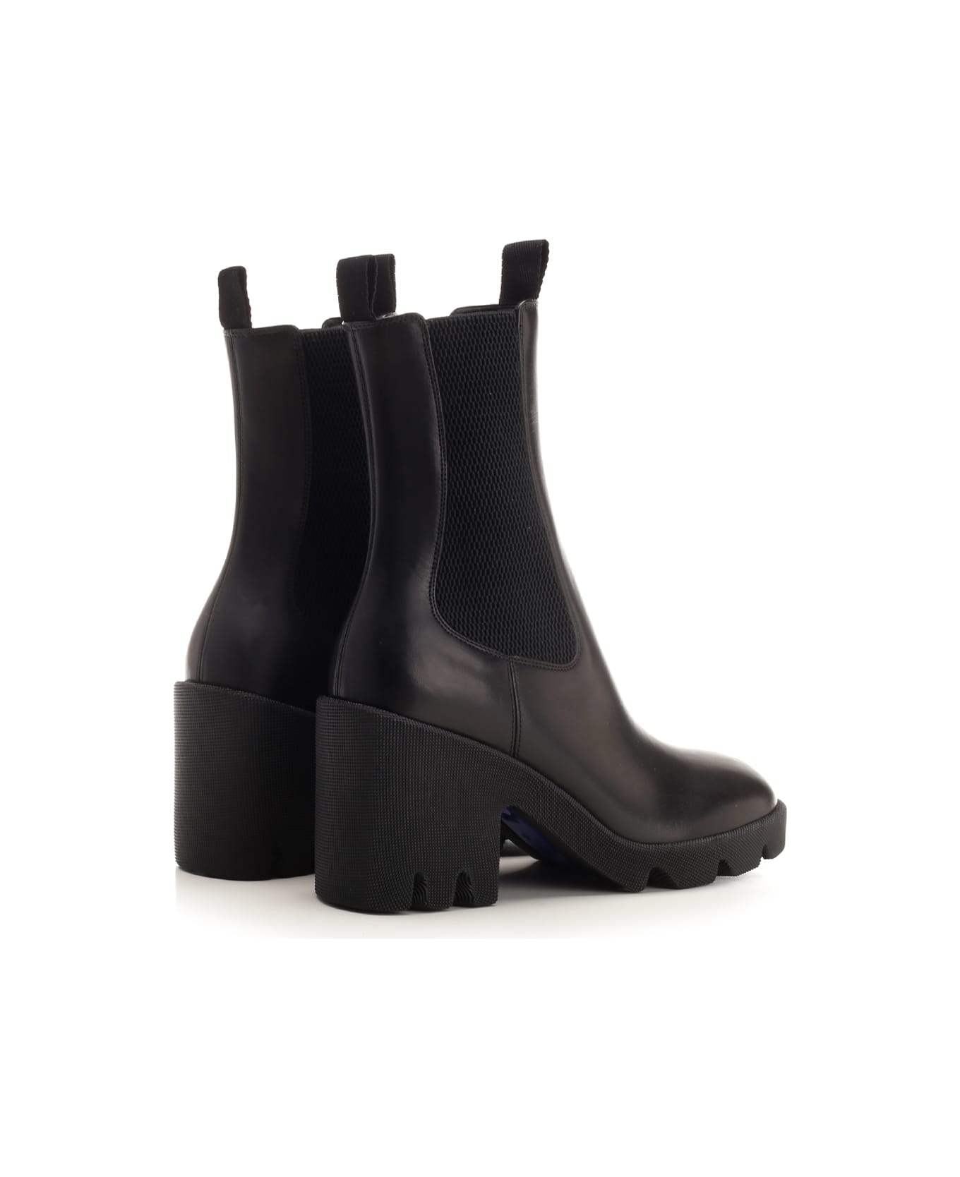 Burberry 'stride' Chelsea Boots - Black