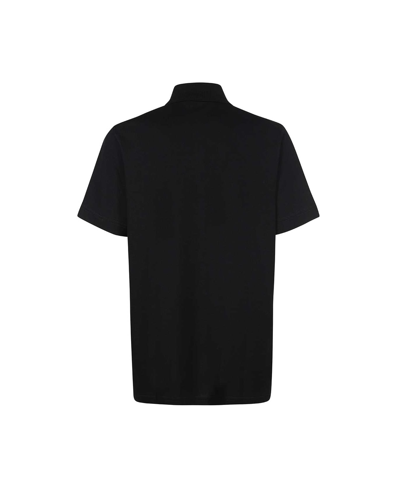 Lanvin Cotton Polo Shirt - black