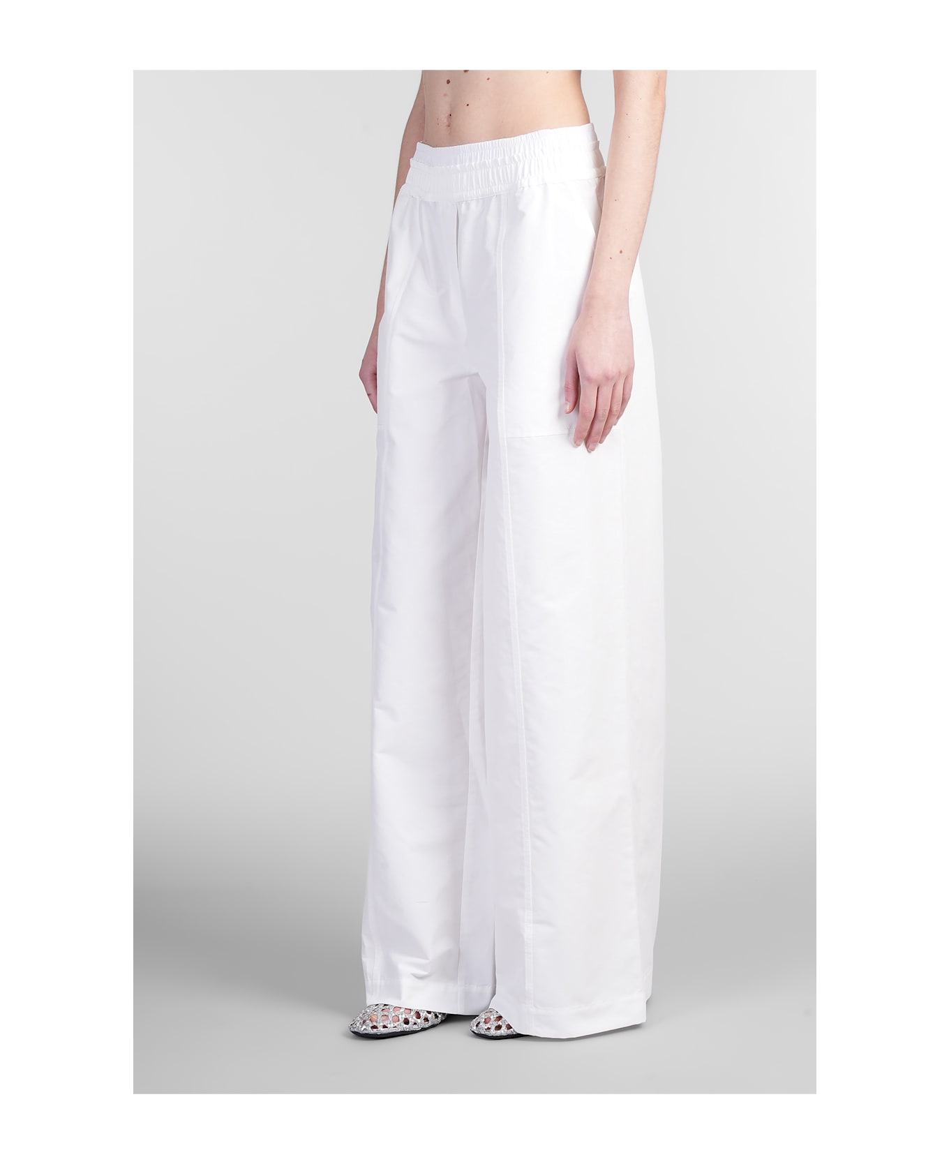 Simkhai Olly Pants In White Cotton - white