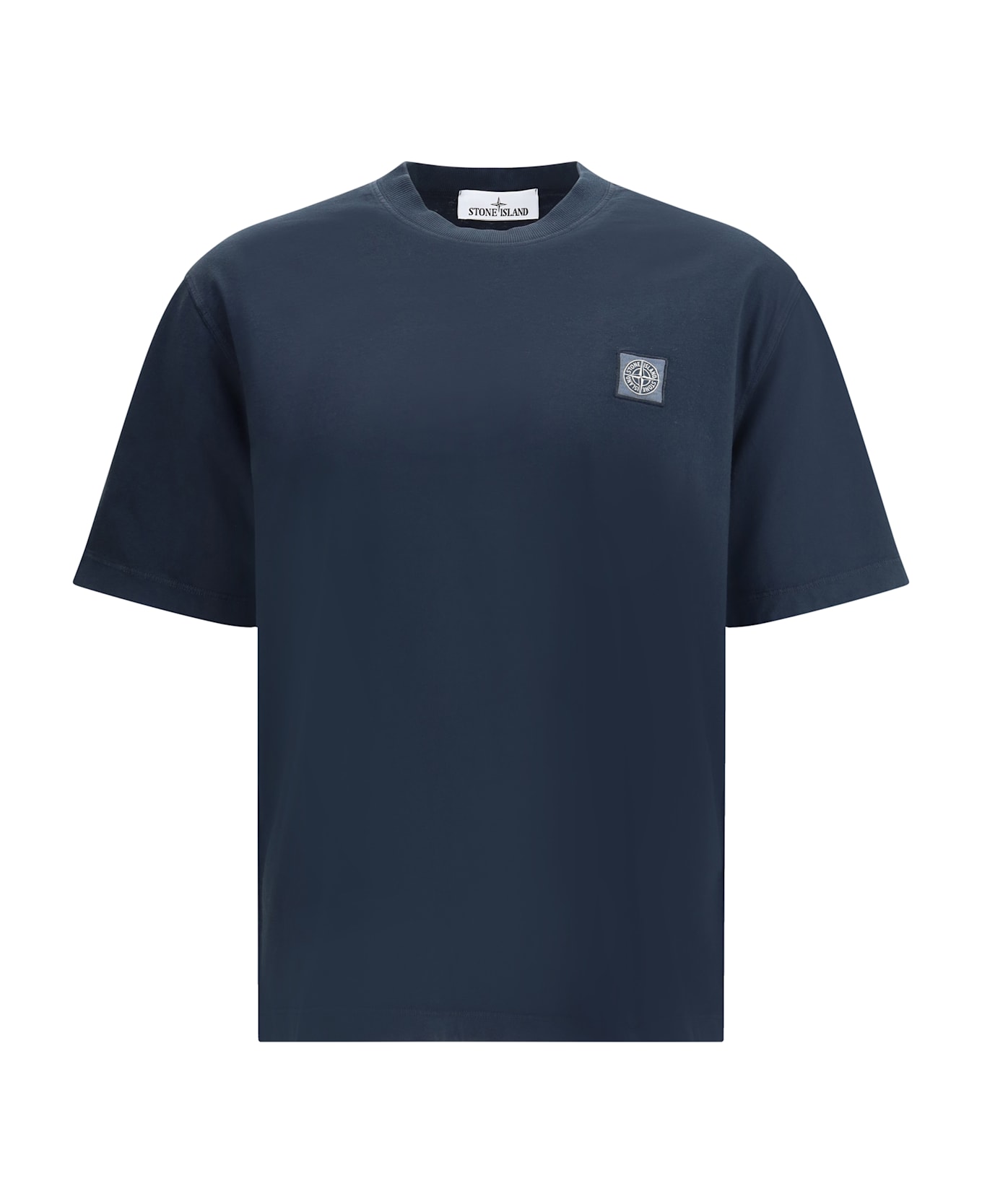 Stone Island T-shirt With Logo Patch