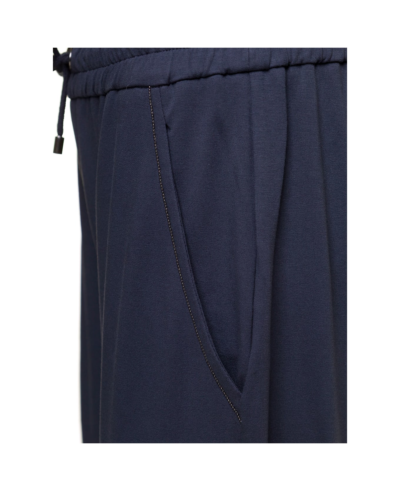 Brunello Cucinelli Sport Pants Light Fleece - Blu