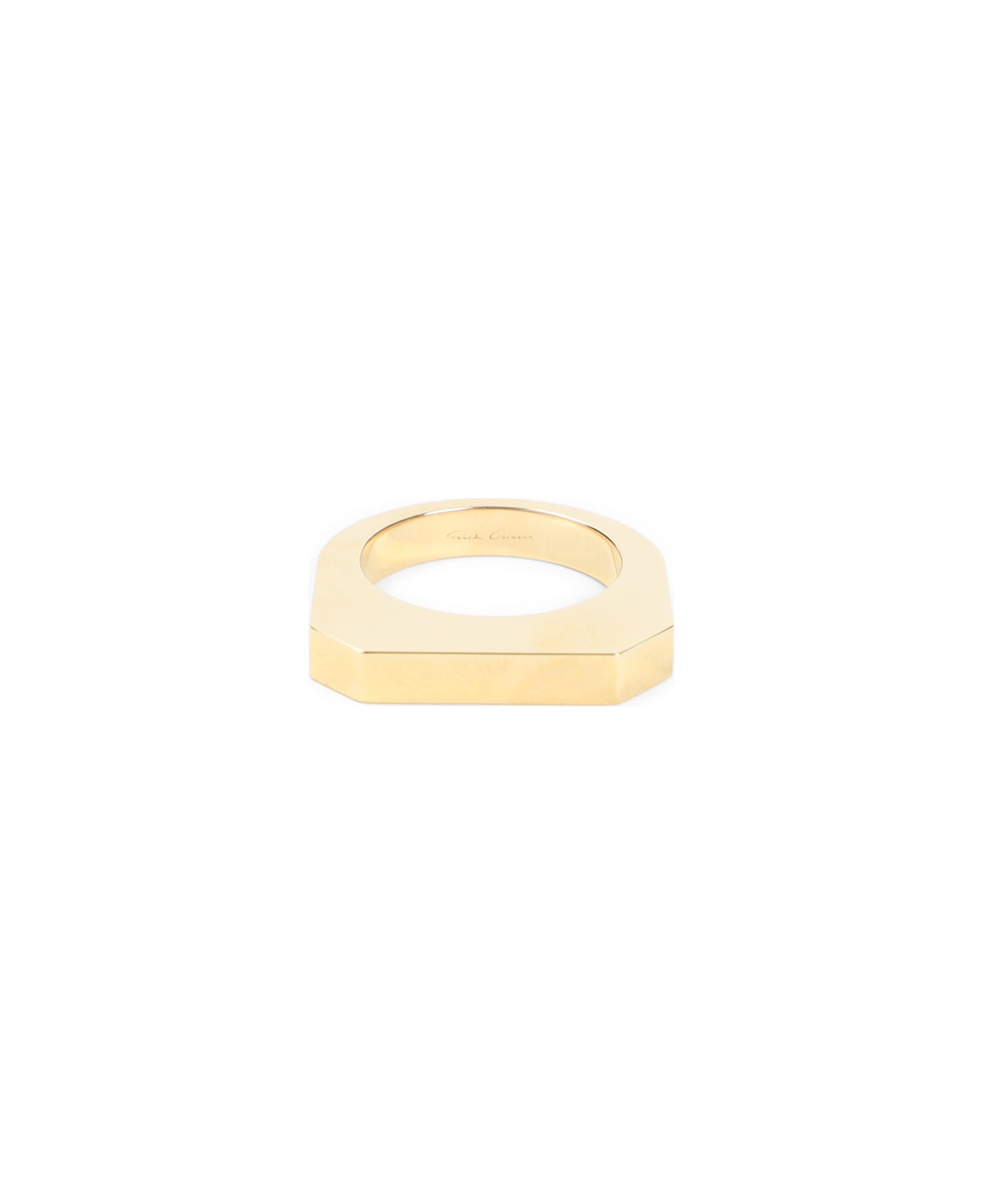 Rick Owens Hollywood Ring - Silver Plated Gold