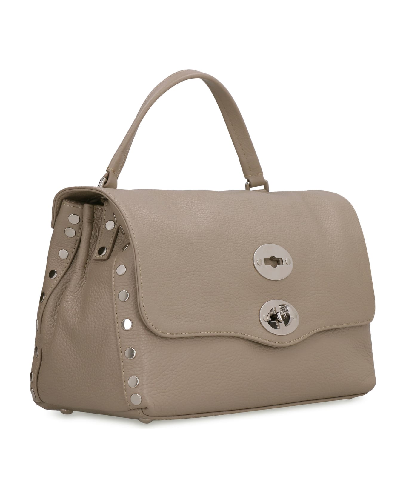 Zanellato Postina S Leather Handbag - Creta