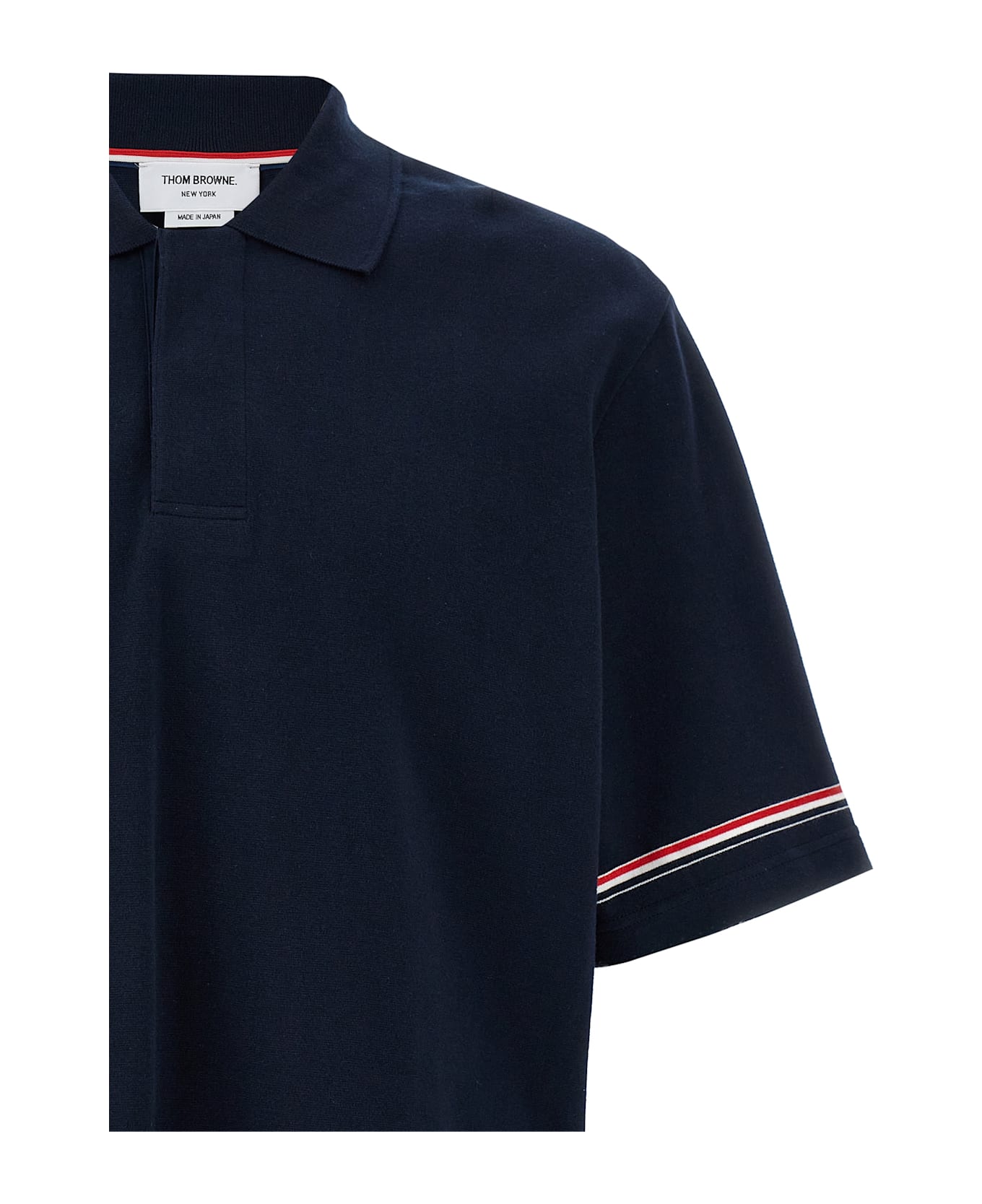 Thom Browne Rugby Polo Shirt - Blue