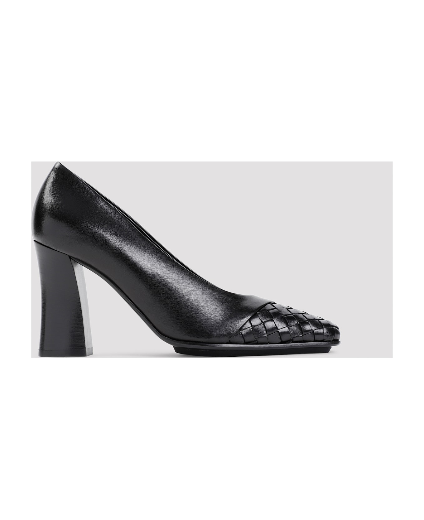 Bottega Veneta Leather Pump - Black